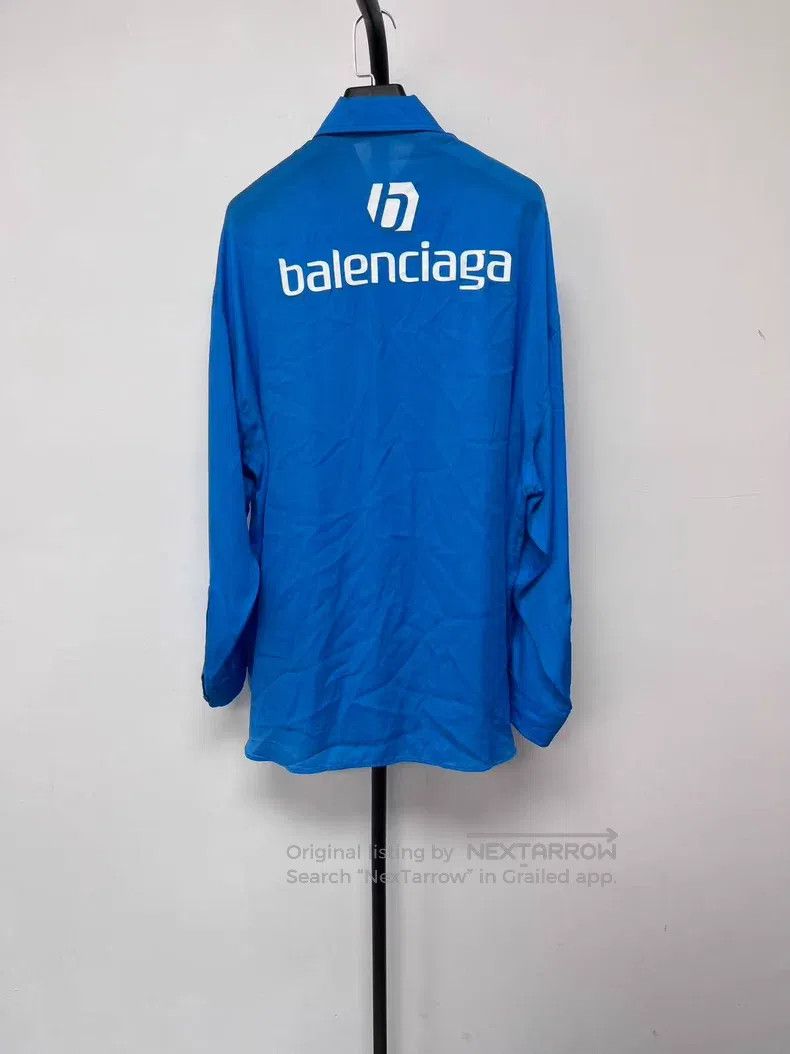 Balenciaga Balenciaga Silk letter long-sleeve shirt Size XS / US 0-2 / IT 36-38 - 2 Thumbnail