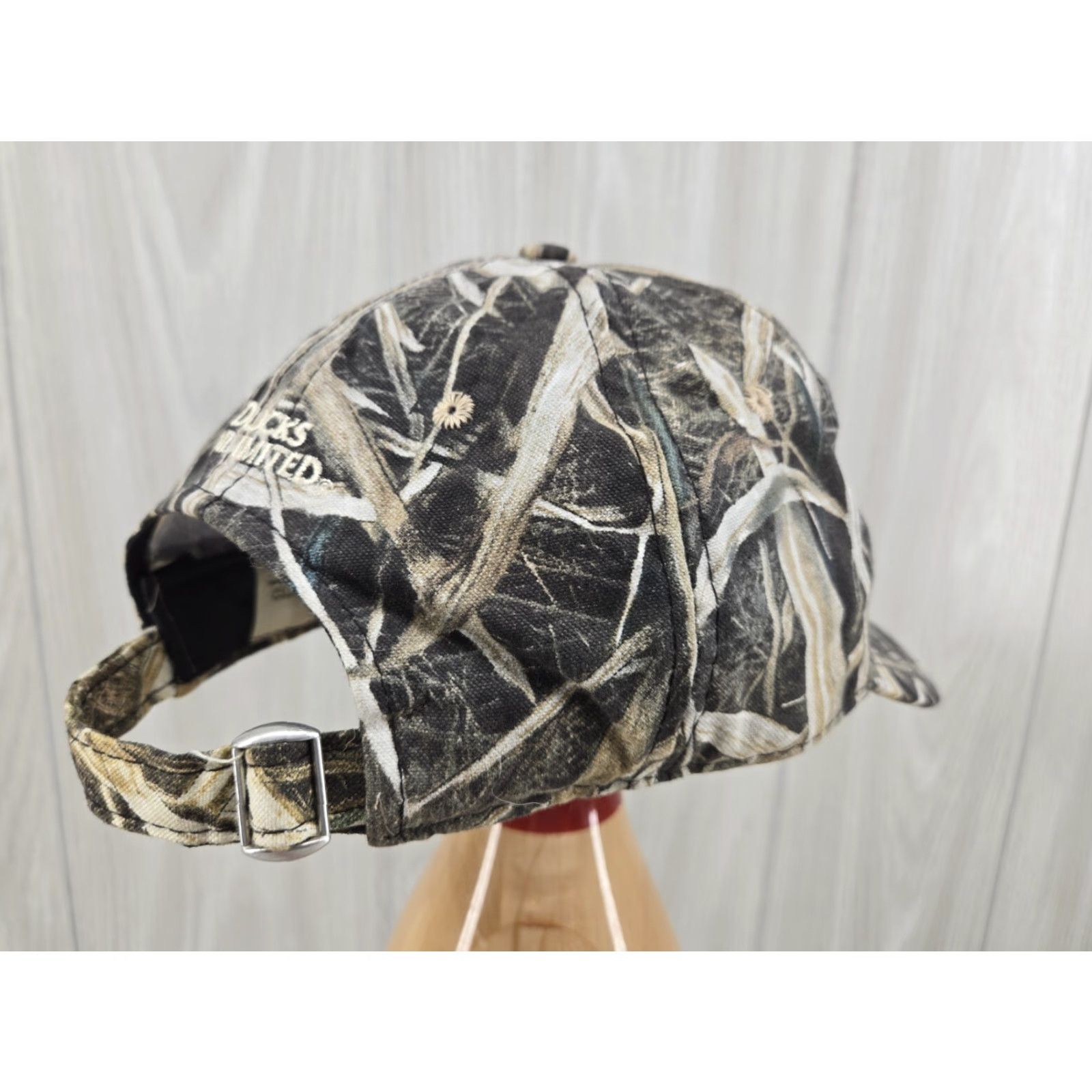 Vintage Ducks Unlimited Camouflage Adjustable Hat Men Baseball Cap Camouflage Hunting Casual Travel Adjustable Cap Size ONE SIZE - 6 Thumbnail