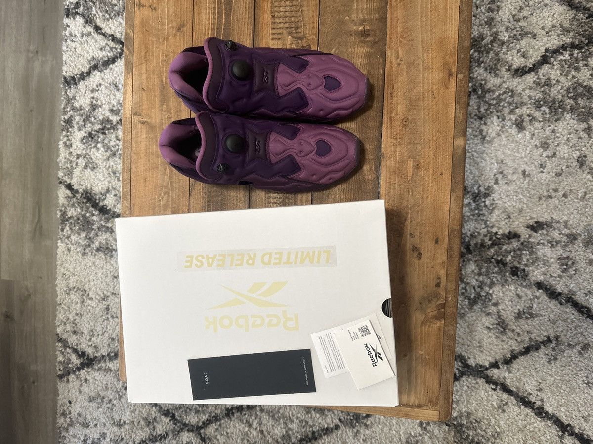 Reebok GOAT exclusive ‘purple Reebok Instapump fury Size US 10.5 / EU 43-44 - 1 Thumbnail