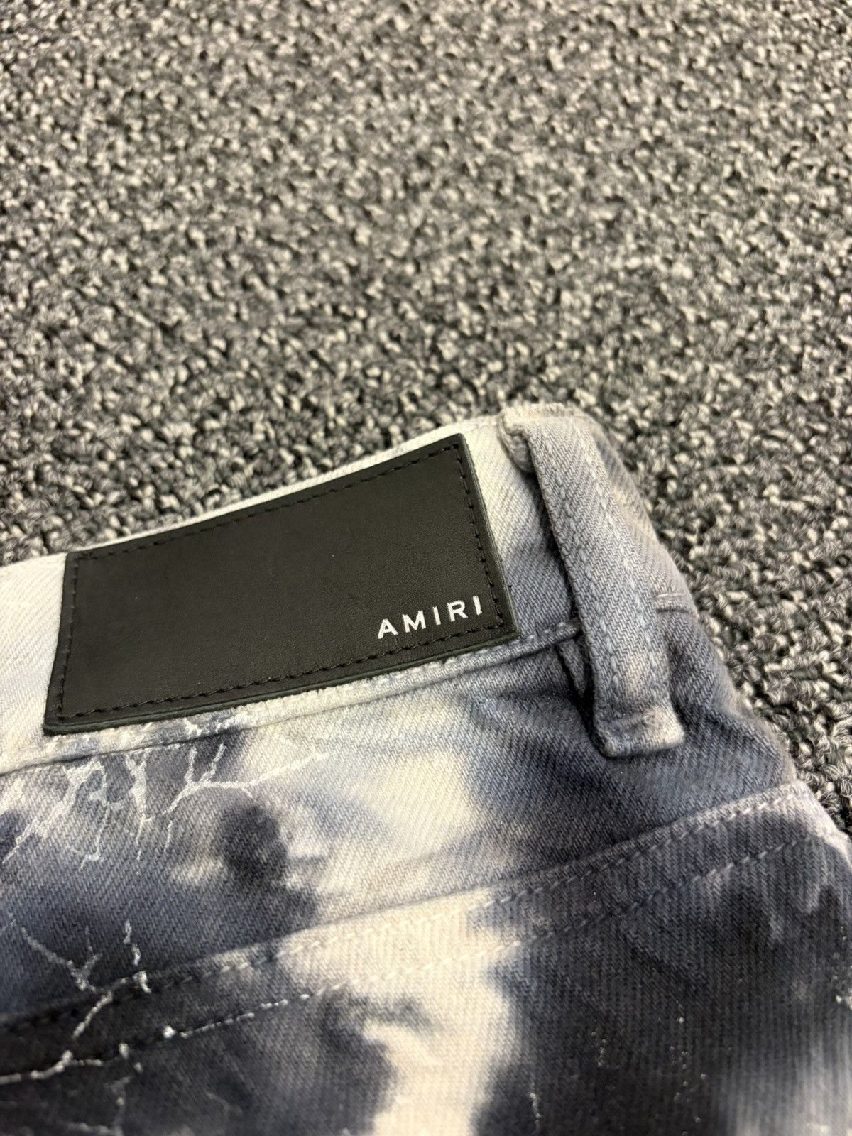 Amiri Amiri Bleached Tie-Dye Jeans Size US 34 / EU 50 - 13 Thumbnail