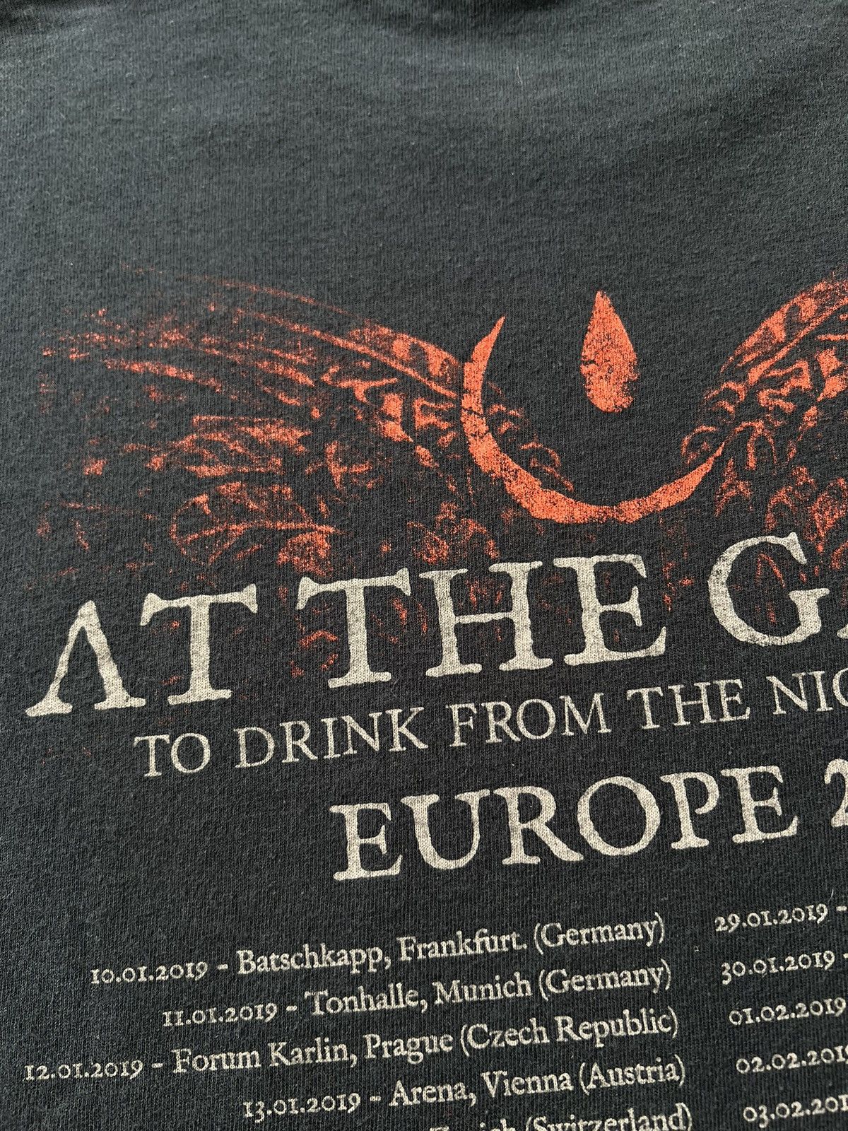 Band Tees Vintage 2019 At the Gates To Drink from the Night Itself Tee Size US M / EU 48-50 / 2 - 13 Thumbnail