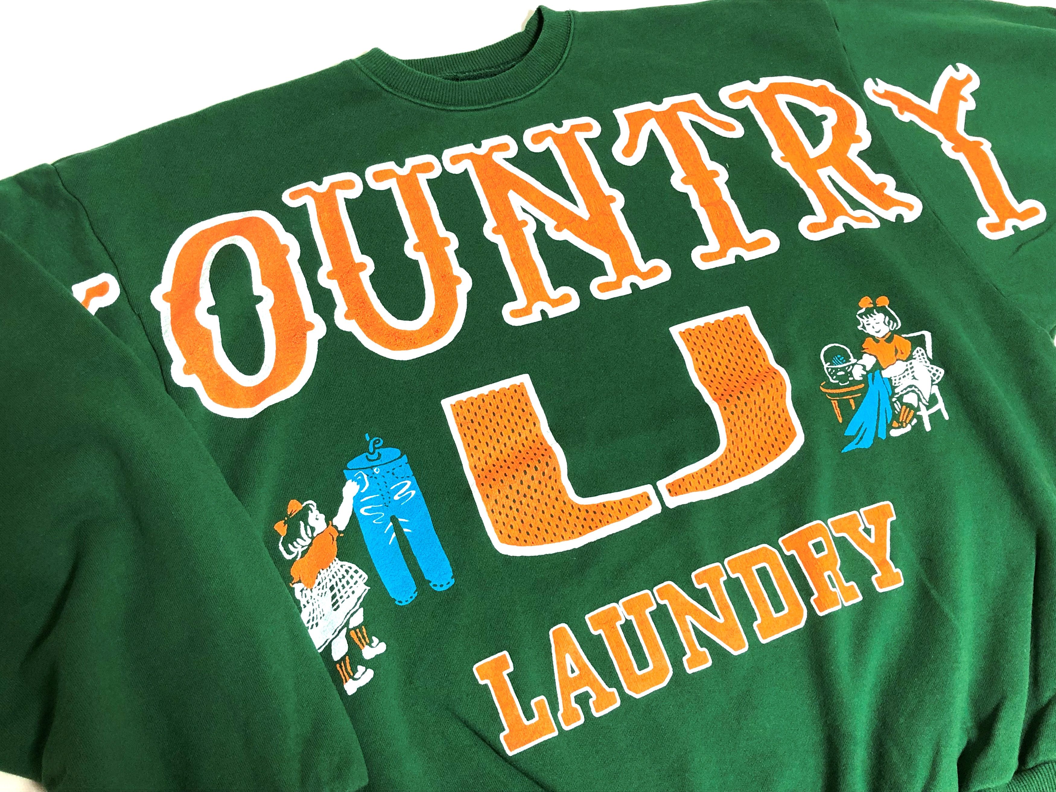 Kapital KAPITAL big kountry college sweatshirt wide laundry green Size US L / EU 52-54 / 3 - 2 Thumbnail
