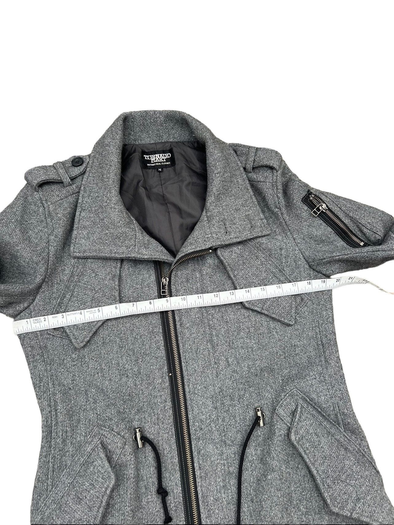 Tornado Mart Vintage Tornado Mart Japan Grey Fishtail Parka Coat Jacket Size US M / EU 48-50 / 2 - 3 Thumbnail