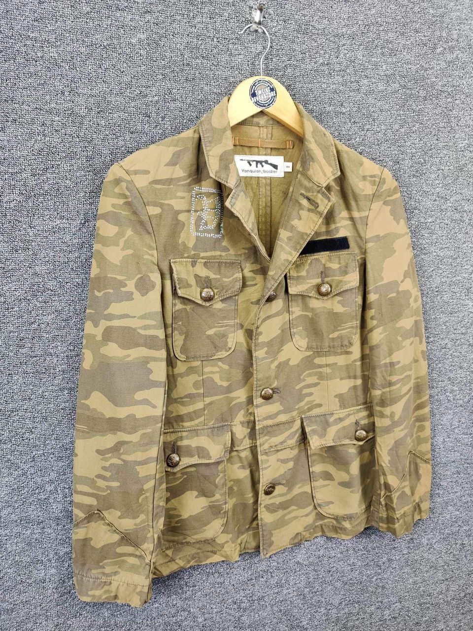 Vanquish Vanquish Soldier Camouflage Military Jacket Size US M / EU 48-50 / 2 - 7 Thumbnail