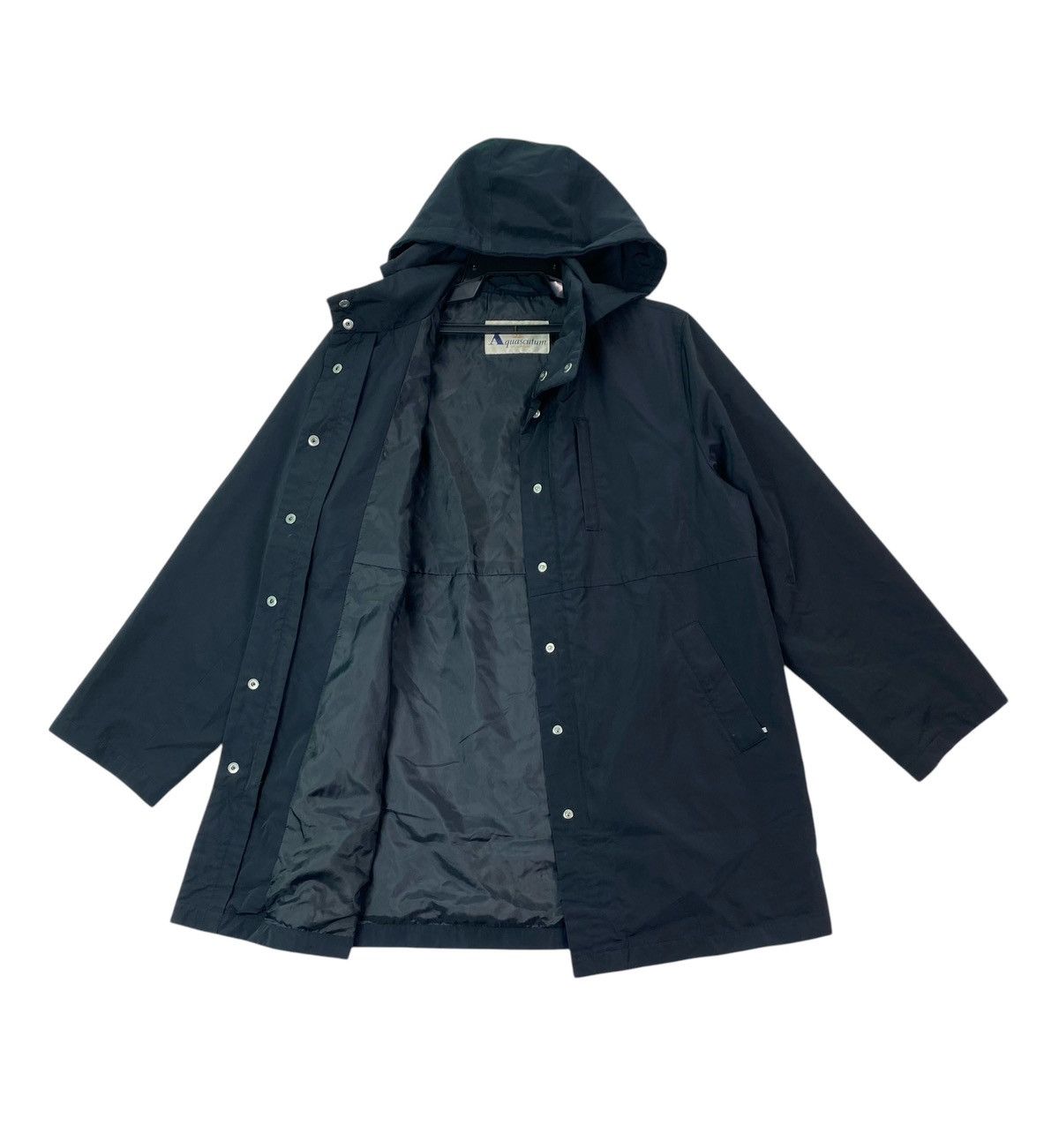 Aquascutum × Vintage Vtg 90s Aquascutum of London hooded parka jacket Size US M / EU 48-50 / 2 - 3 Thumbnail