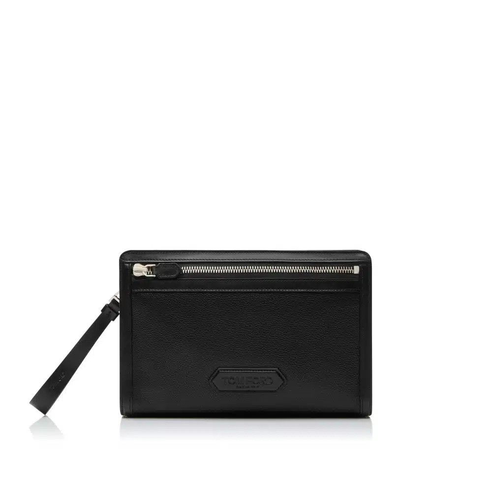 Tom Ford o1loc1c0326 H0561 Size: OS / Grain Leather Portfolio Black Size ONE SIZE - 1 Thumbnail