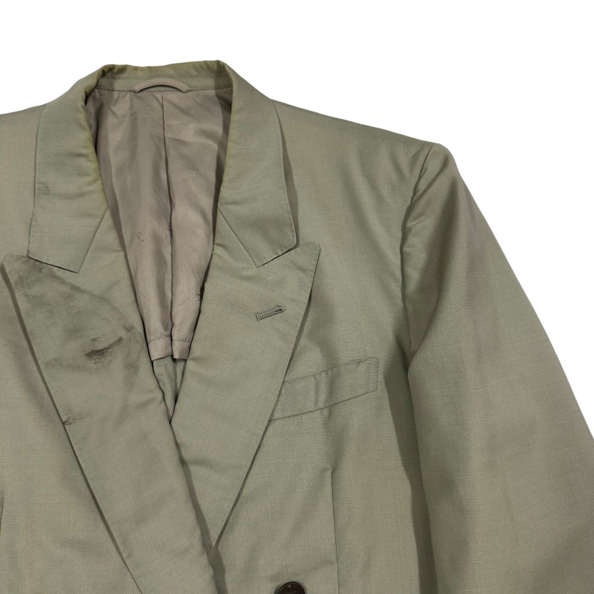 Christian Dior Monsieur Vtg🔥Christian Dior Monsieur Blazer Double Breasted Size 44L - 9 Thumbnail