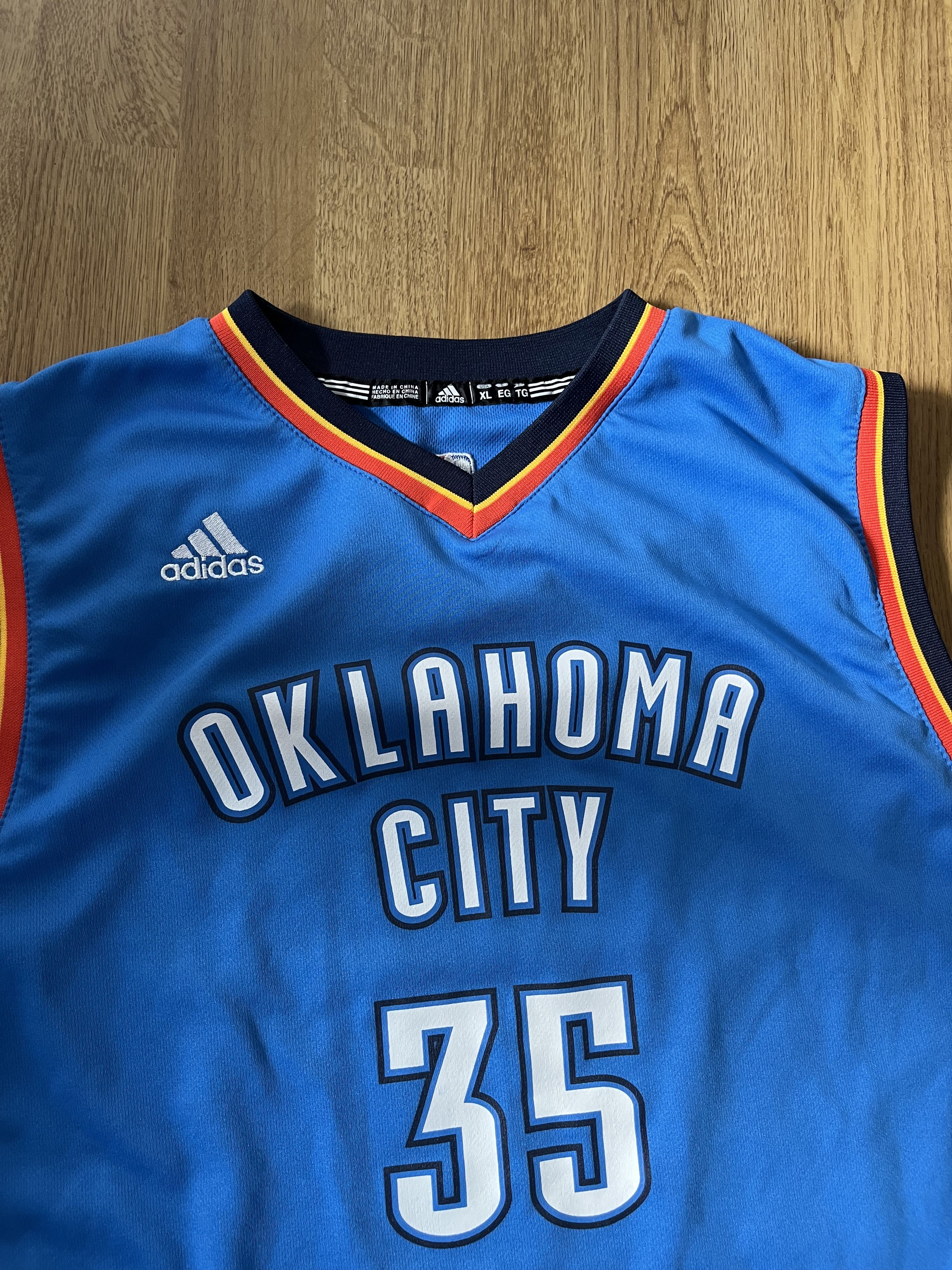 Adidas × NBA Oklahoma City DURANT 35 NBA jersey Size US XL / EU 56 / 4 - 2 Thumbnail