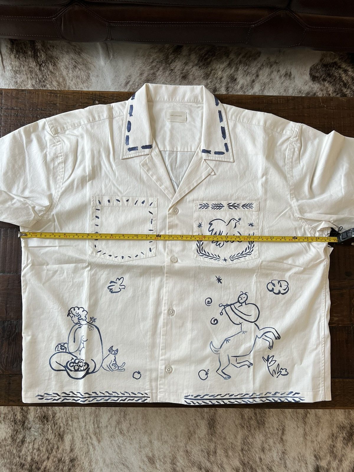 Aime Leon Dore Aimé Leon Dore ALD Lesvos Cropped Camp Shirt