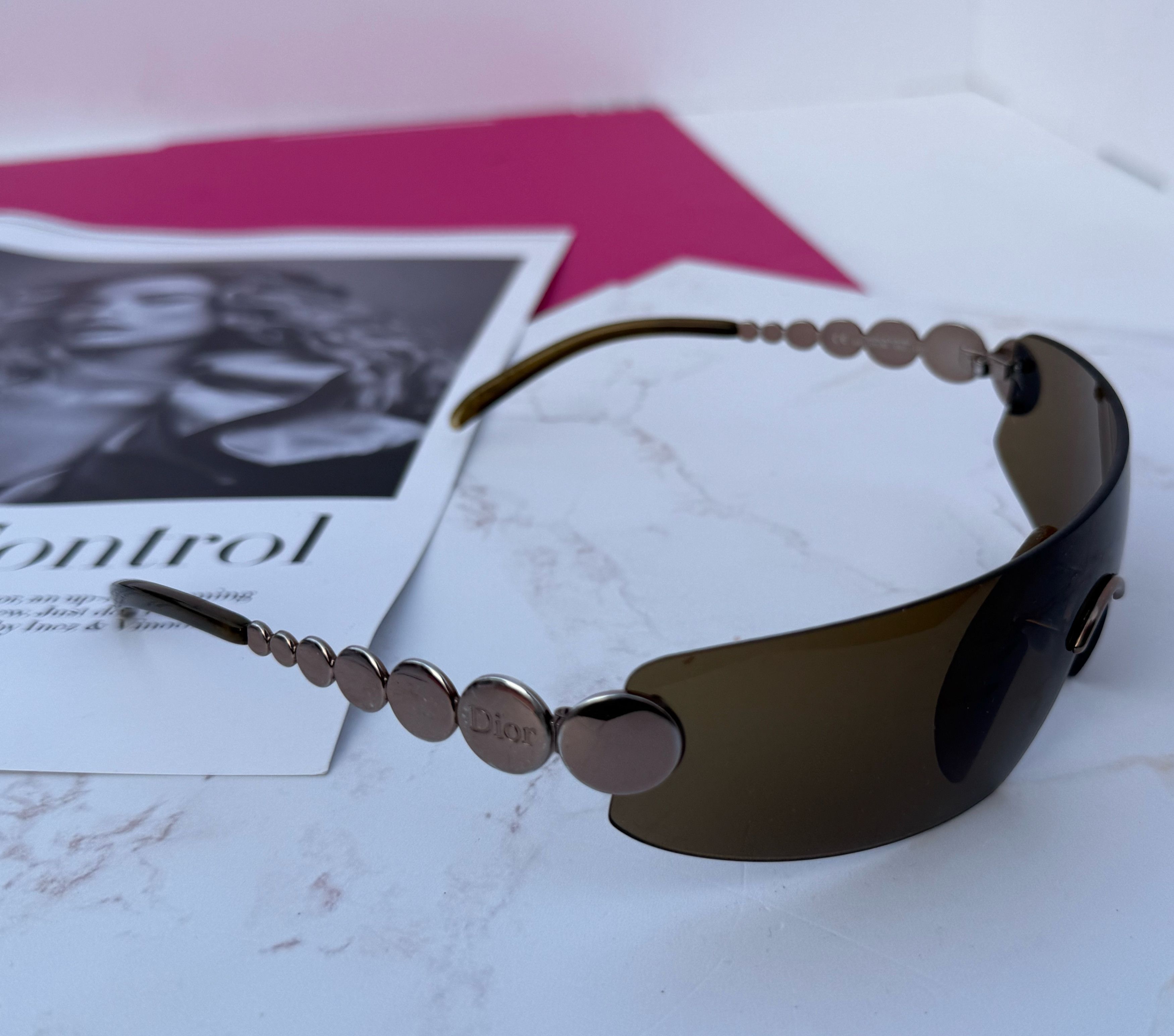 Dior Dior sunglasses Delirium rare vintage sunglasses Galliano Size ONE SIZE - 22 Thumbnail