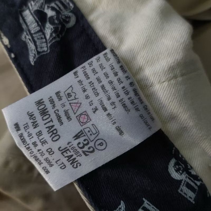 Japanese Brand × Momotaro Jeans Vintage Momotaro Denim Jeans Size US 32 / EU 48 - 4 Thumbnail