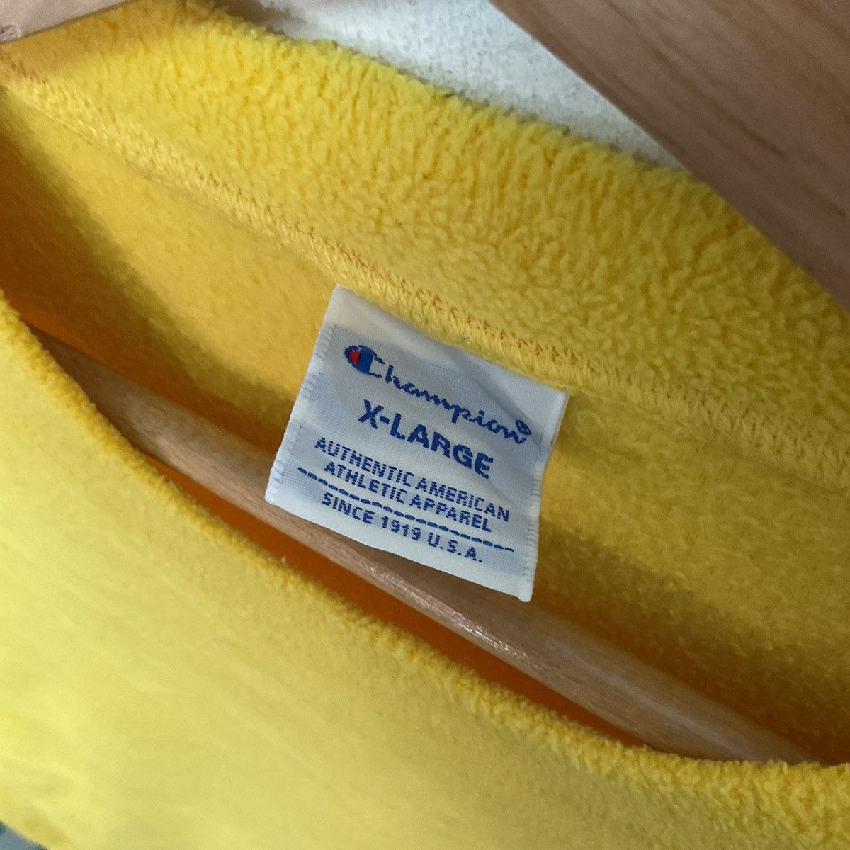 Champion × Japanese Brand × Vintage Champion fleece sweatshirt Size US XL / EU 56 / 4 - 4 Thumbnail