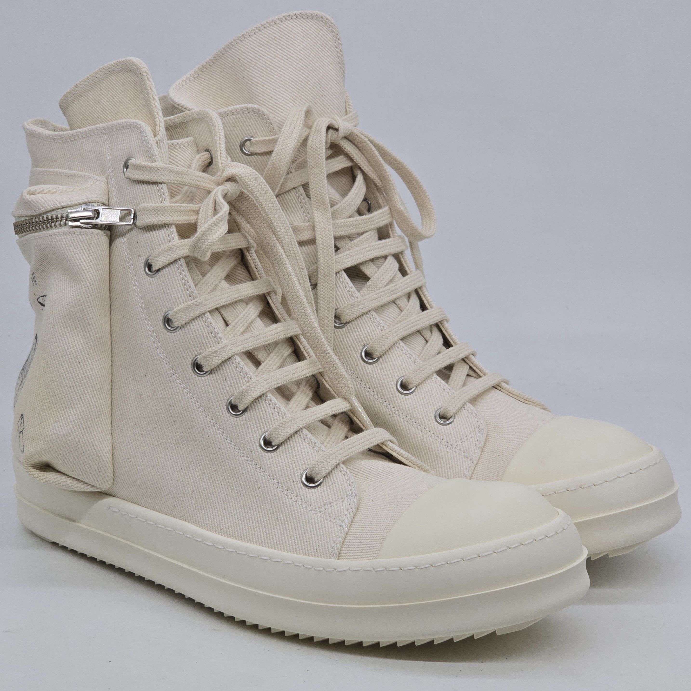 Rick Owens Rick Owens Drkshdw - Cargo Pocket Ramones Size US 9 / EU 42 - 2 Thumbnail