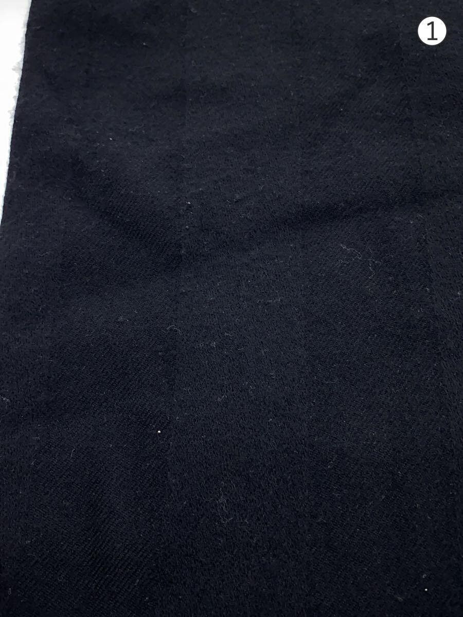 Yohji Yamamoto yohji yamamoto POUR HOMME/Wool/Black/Solid/Scarf Size ONE SIZE - 3 Thumbnail