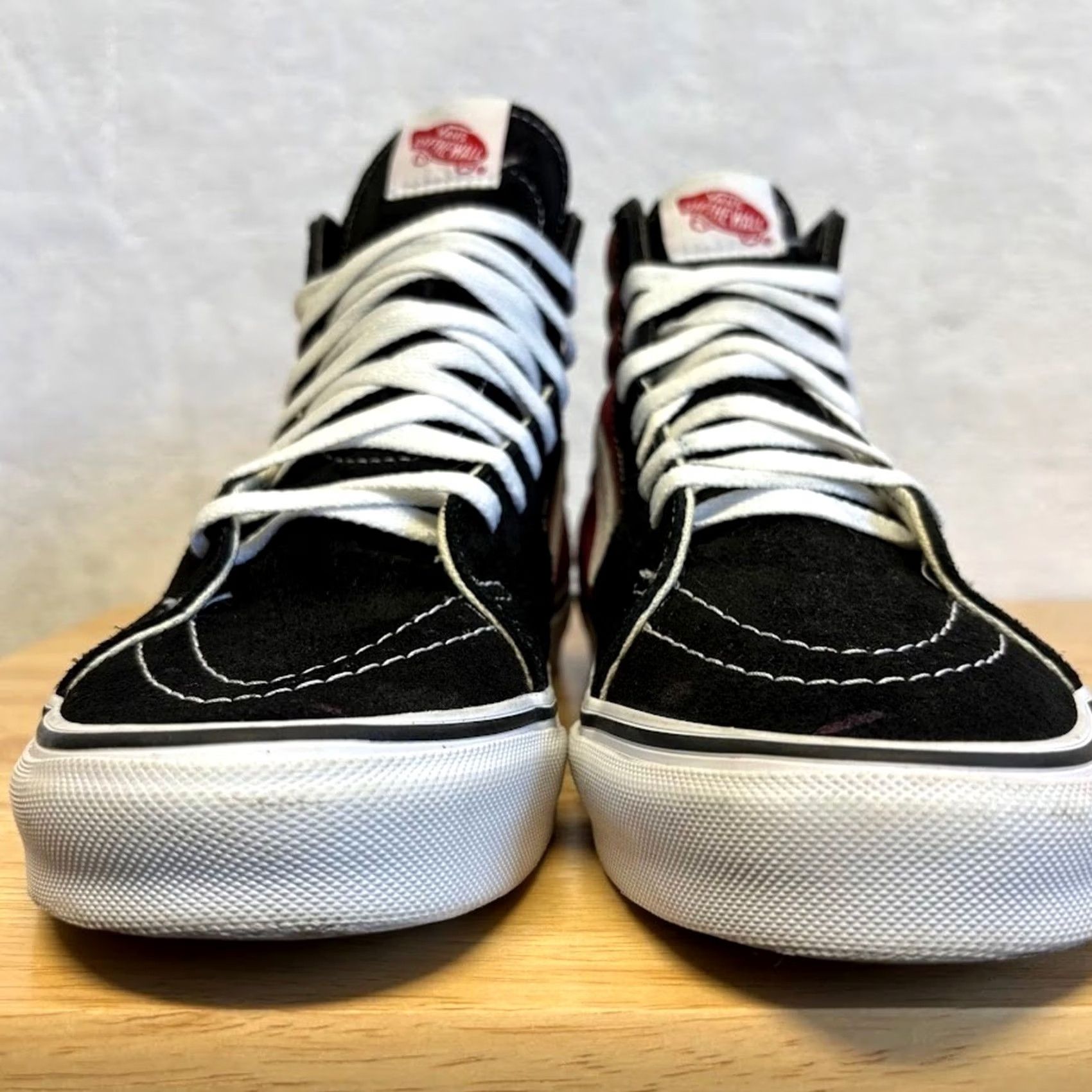 Vans Vans SK8-Hi Black Red High Top Sneaker Colgate 2021 Award Winner Mens Size 8.5 Size US M / EU 48-50 / 2 - 5 Thumbnail