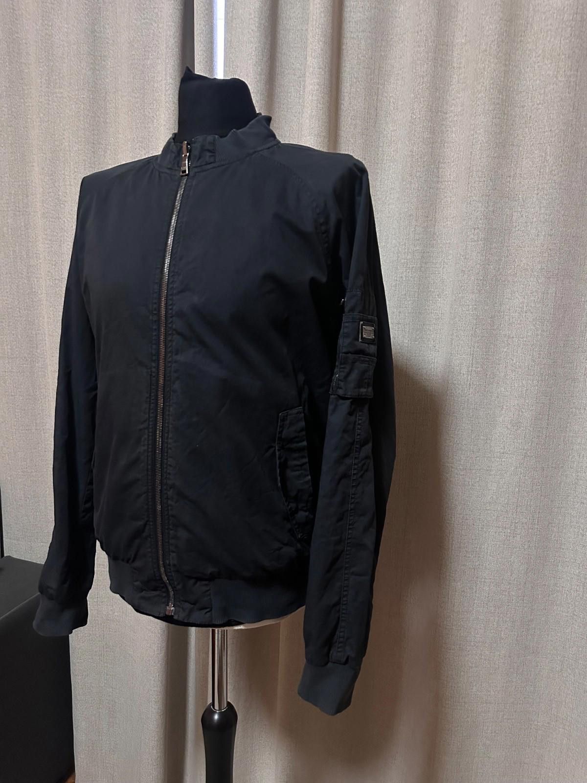 Dolce & Gabbana Dolce Gabbana D&G Light Jacket Bomber 2 Side Black Size 52 Size US L / EU 52-54 / 3 - 4 Thumbnail