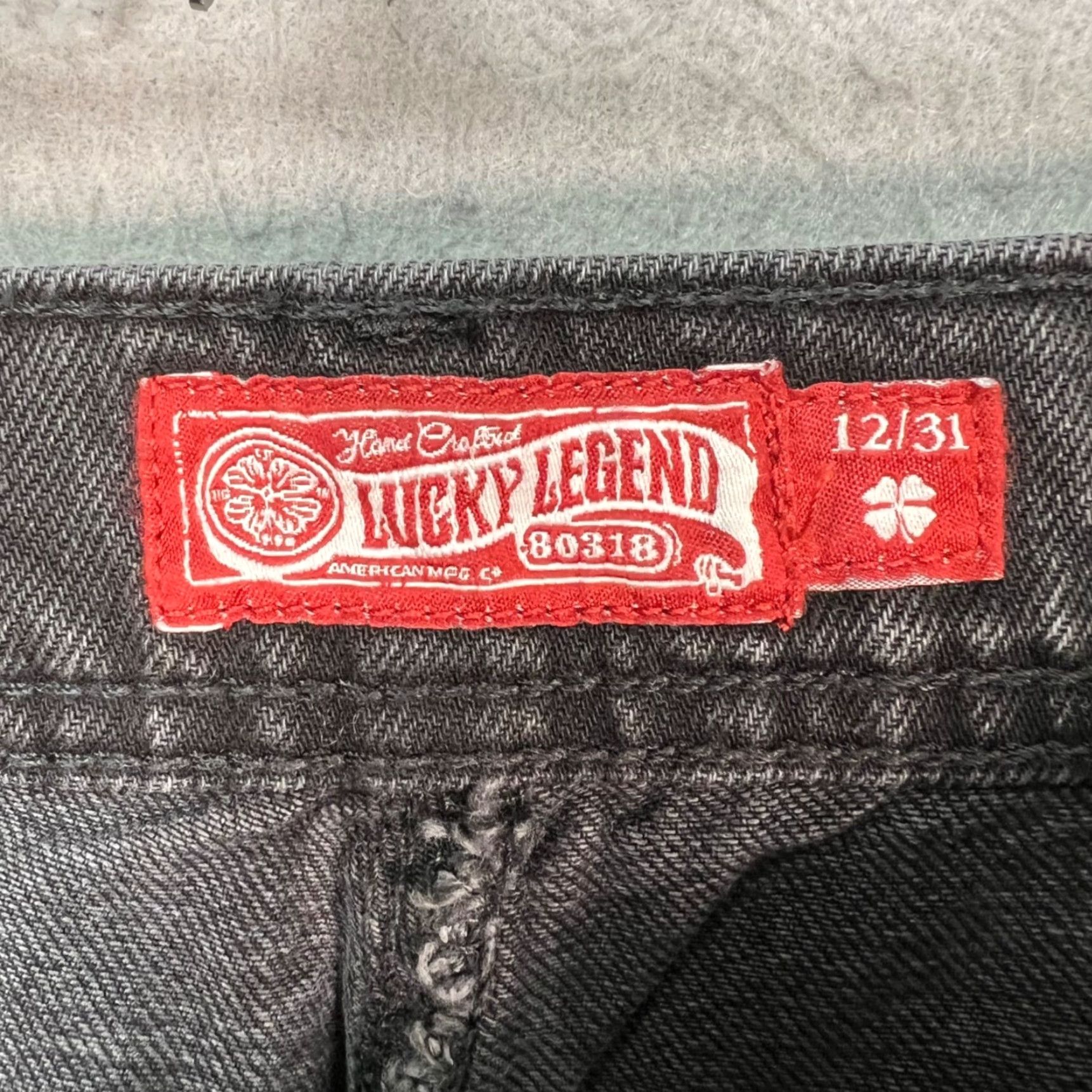 Lucky Brand Lucky Brand Jeans Women Wide-Leg High Rise Black Denim 12 / 31 5-Pocket Bohemian Style Vintage No? Size 34" / US 12 / IT 48 - 3 Thumbnail