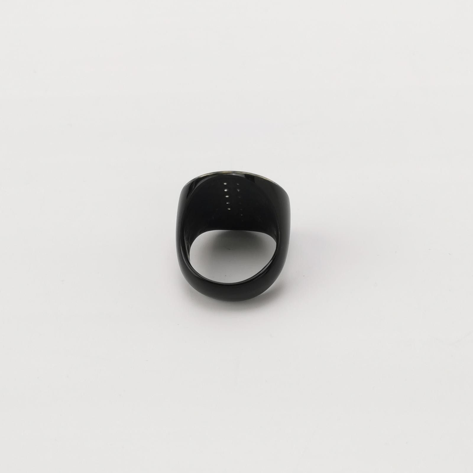 Chanel Chanel Crystal Double C Ring Size 18 -z2505 Size ONE SIZE - 3 Thumbnail