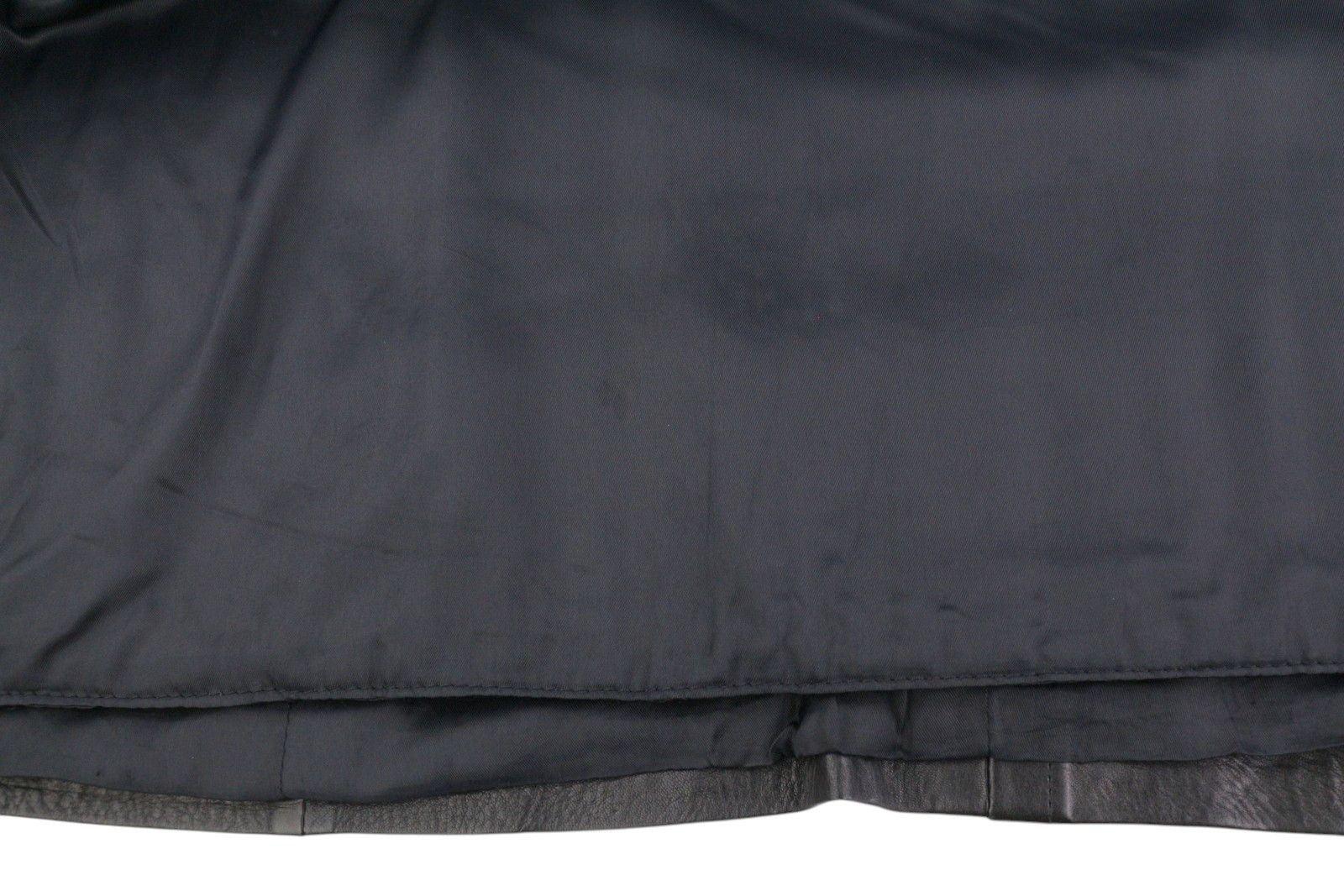 Marina Rinaldi M Vintage Black Leather Removable Lining Mid-Length 86460 Size M / US 6-8 / IT 42-44 - 14 Thumbnail