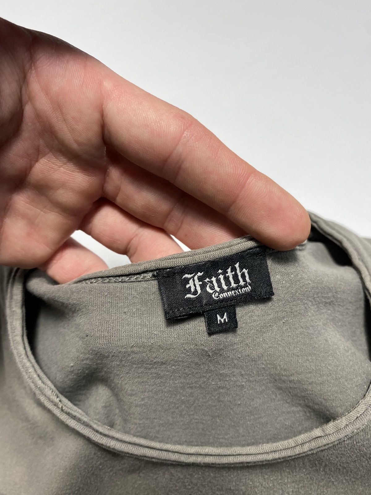 Faith Connexion Y2k Faith Connexion rhinestones t-shirt tee Size US M / EU 48-50 / 2 - 8 Thumbnail