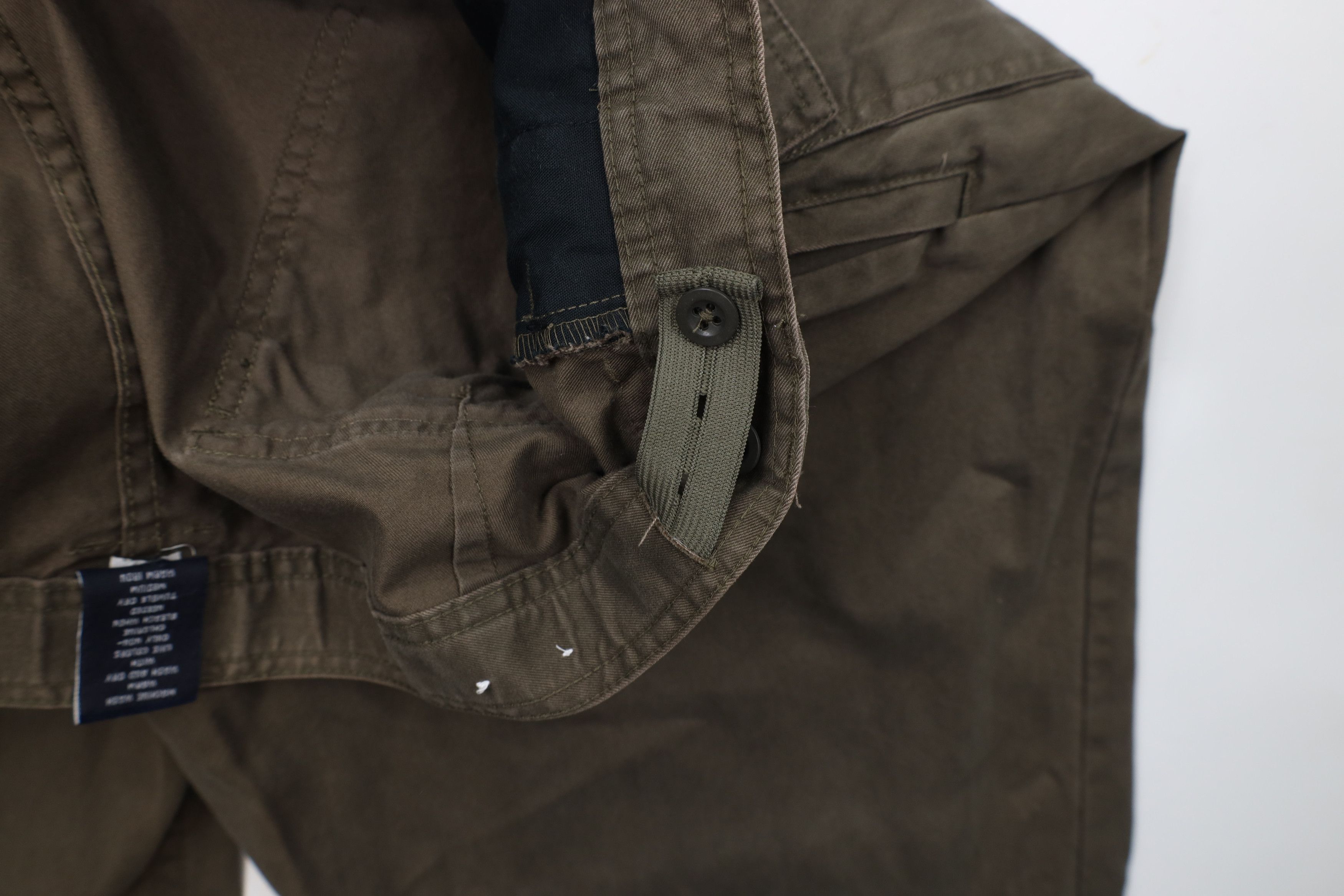 Gap × Vintage Vintage 90s Y2K Gap Wide Leg Big Pocket Cargo Pants Breen Size US 40 / EU 56 - 7 Thumbnail