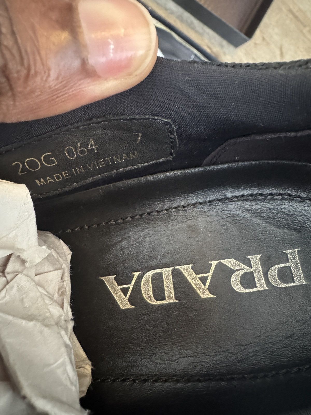 Prada Prada Cloudbust Strap Sneaker Low Black Red Size US 9 / EU 42 - 4 Thumbnail
