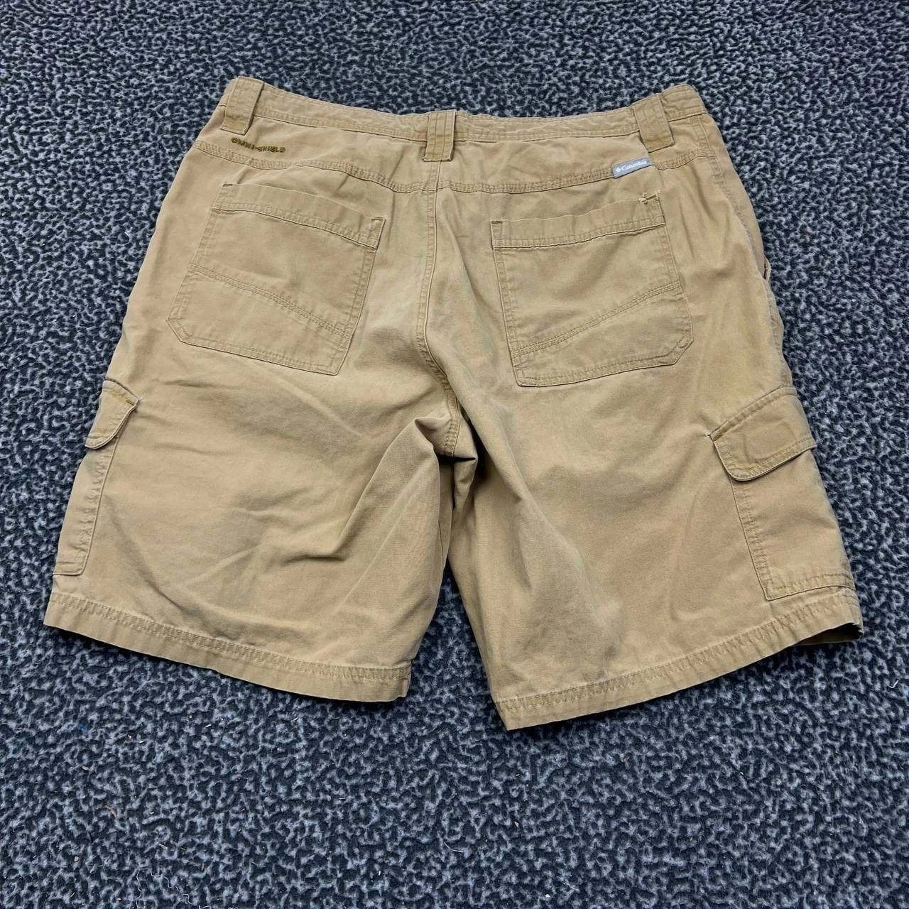 Columbia Columbia Cargo Shorts Men 38 Beige Pockets Outdoor Cotton Size US 38 / EU 54 - 9 Thumbnail