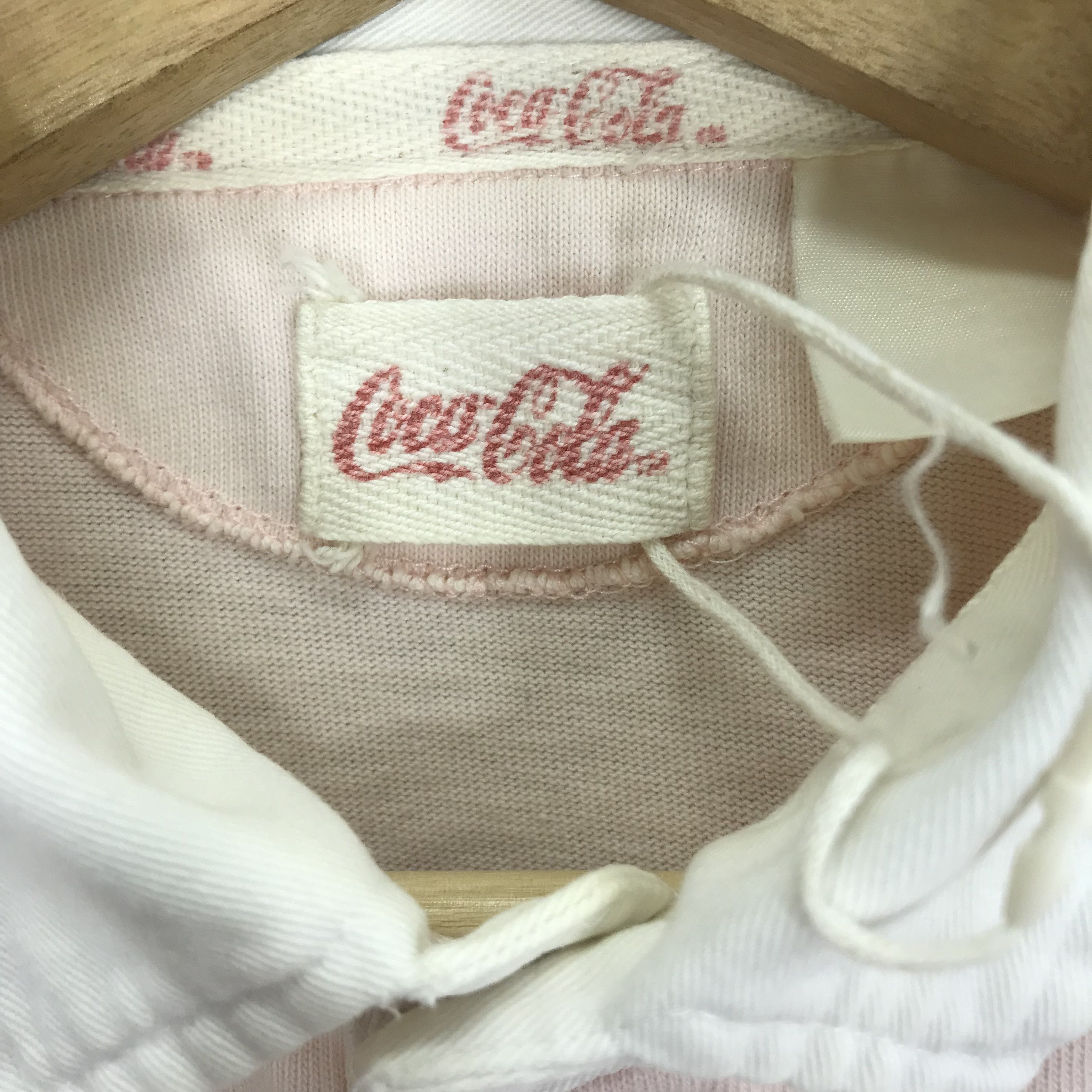 Coca Cola × Vintage Vintage 90s Coca Cola Polo Rugby Shirt Size US M / EU 48-50 / 2 - 8 Thumbnail