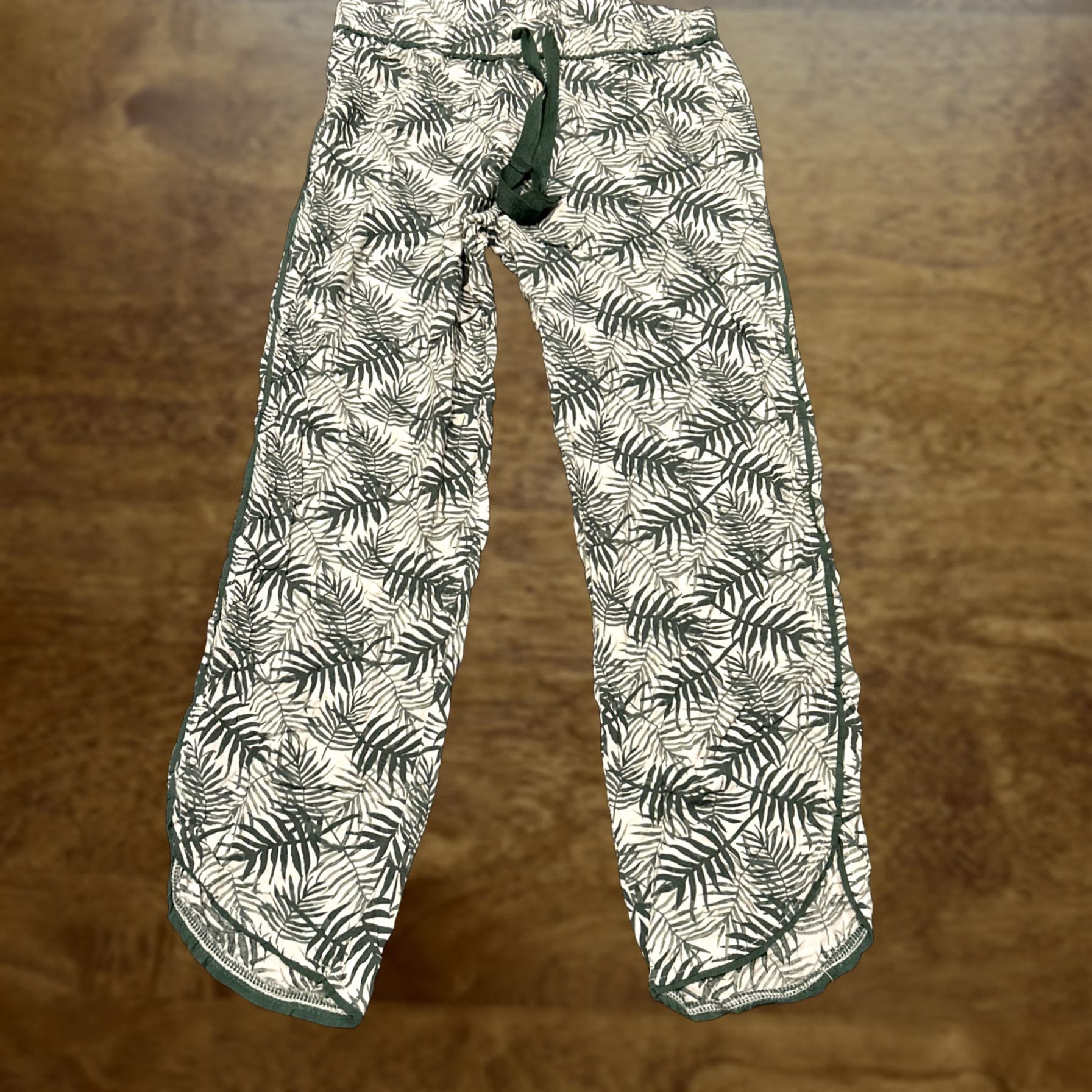 Jessica Simpson Jessica Simpson Womens Green Floral Dress Pants Trousers Rayon Size M Size 32" / US 10 / IT 46 - 1 Thumbnail