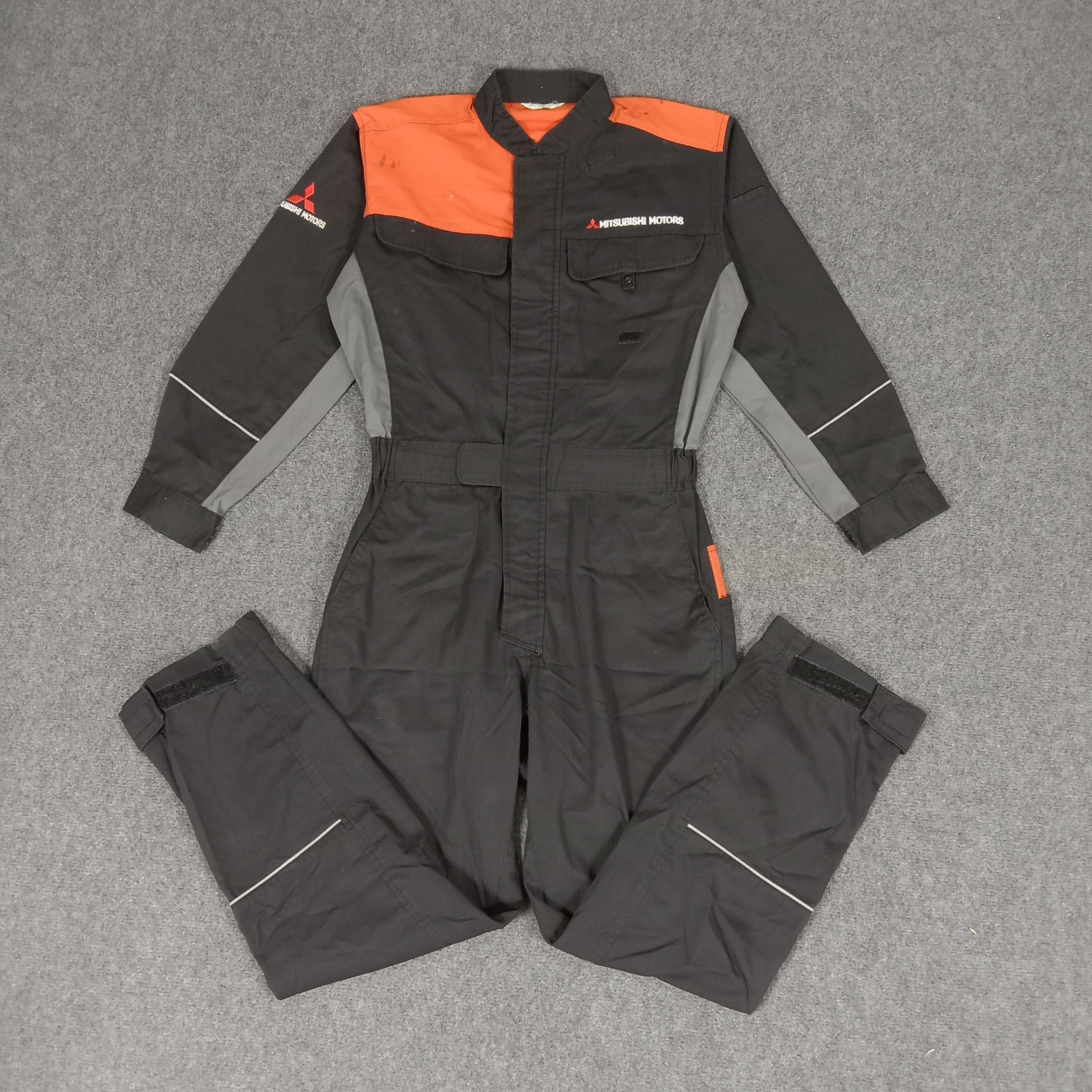 Japanese Brand × Vintage Mitsubishi Motors Racing Team Coverall Jacket Size US M / EU 48-50 / 2 - 7 Thumbnail