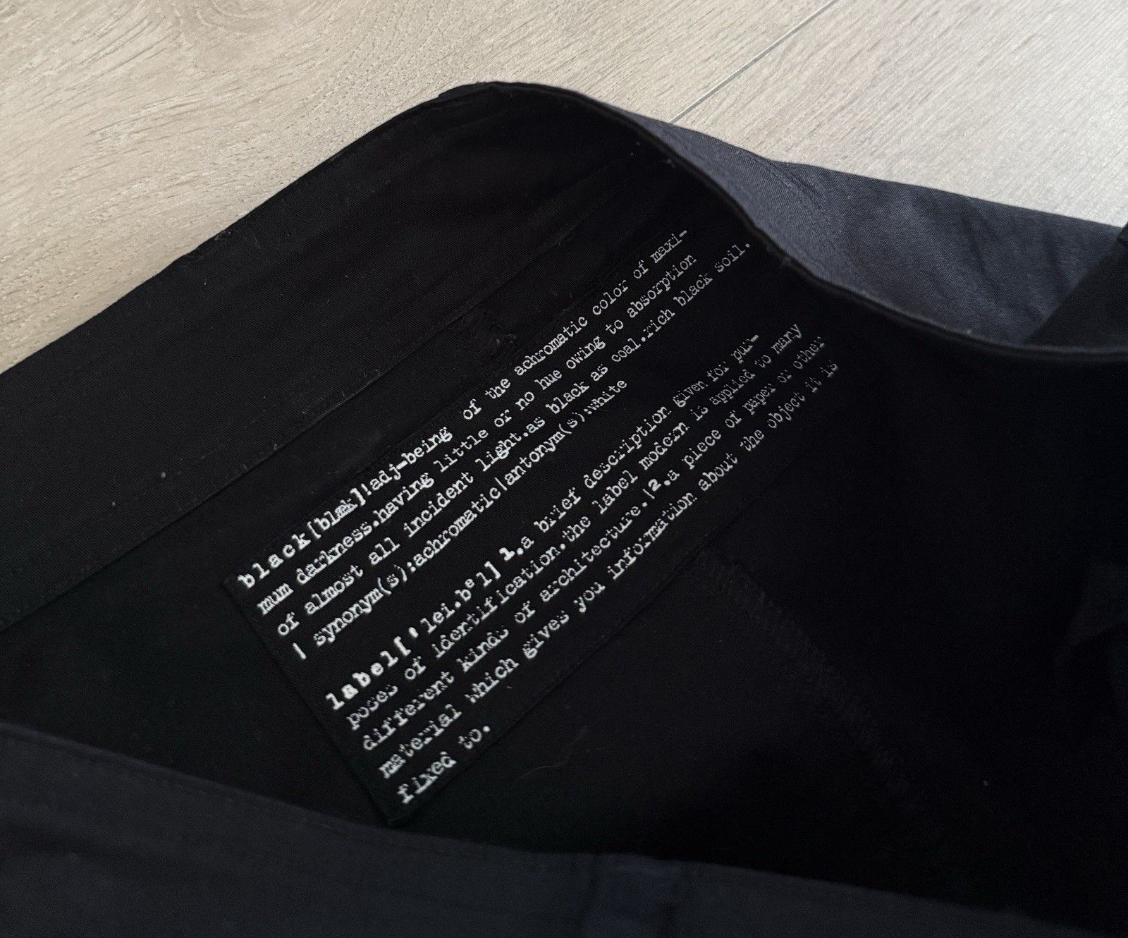 Rundholz Rundholz Black Label Unisex Trousers Avant Garde Black M Size US 32 / EU 48 - 7 Thumbnail