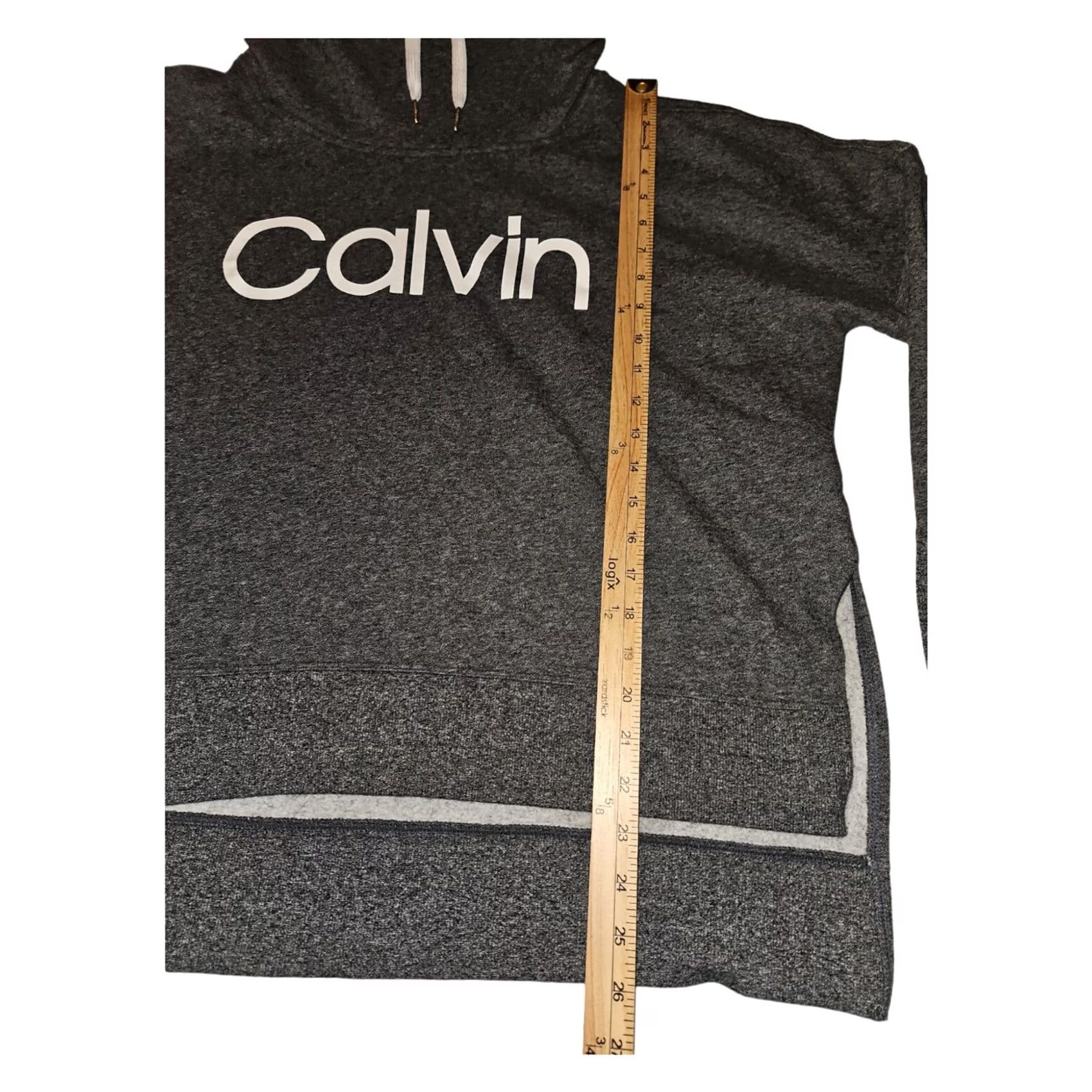 Calvin Klein Calvin Klein Sweatshirt Women's XXL Gray Cowl Neck Tunic Long Sleeve Casual Size XXL / US 16-18 / IT 52-54 - 4 Thumbnail