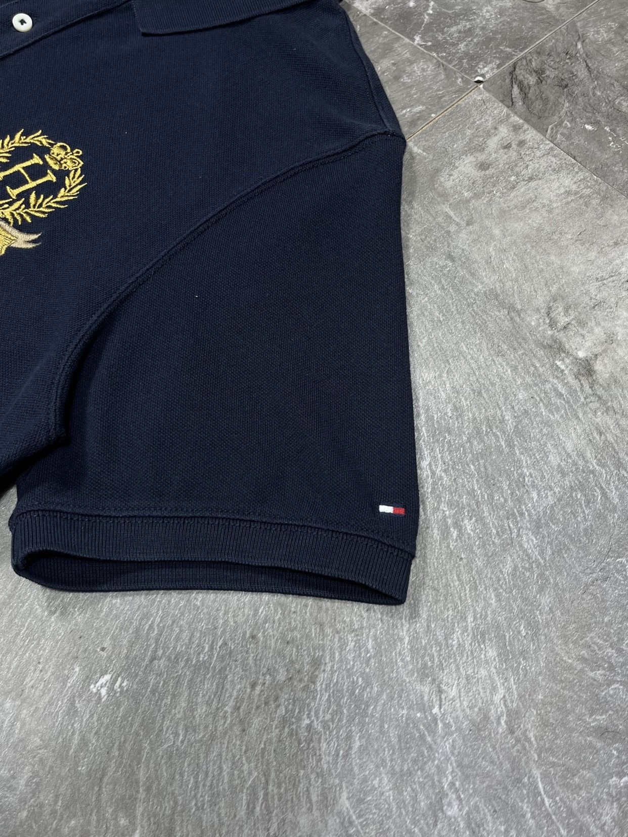 Tommy Hilfiger Tommy New York Y2k Japan Style Polo Shirt Size US XL / EU 56 / 4 - 2 Thumbnail