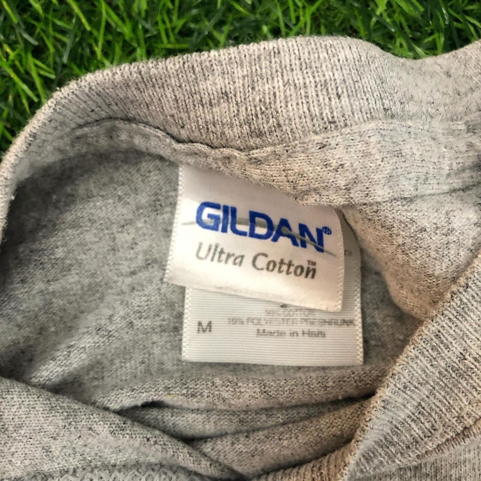 Gildan Men’s Grey Clovis North CN Bronco Tennis Graphic Tee Size US M / EU 48-50 / 2 - 4 Thumbnail