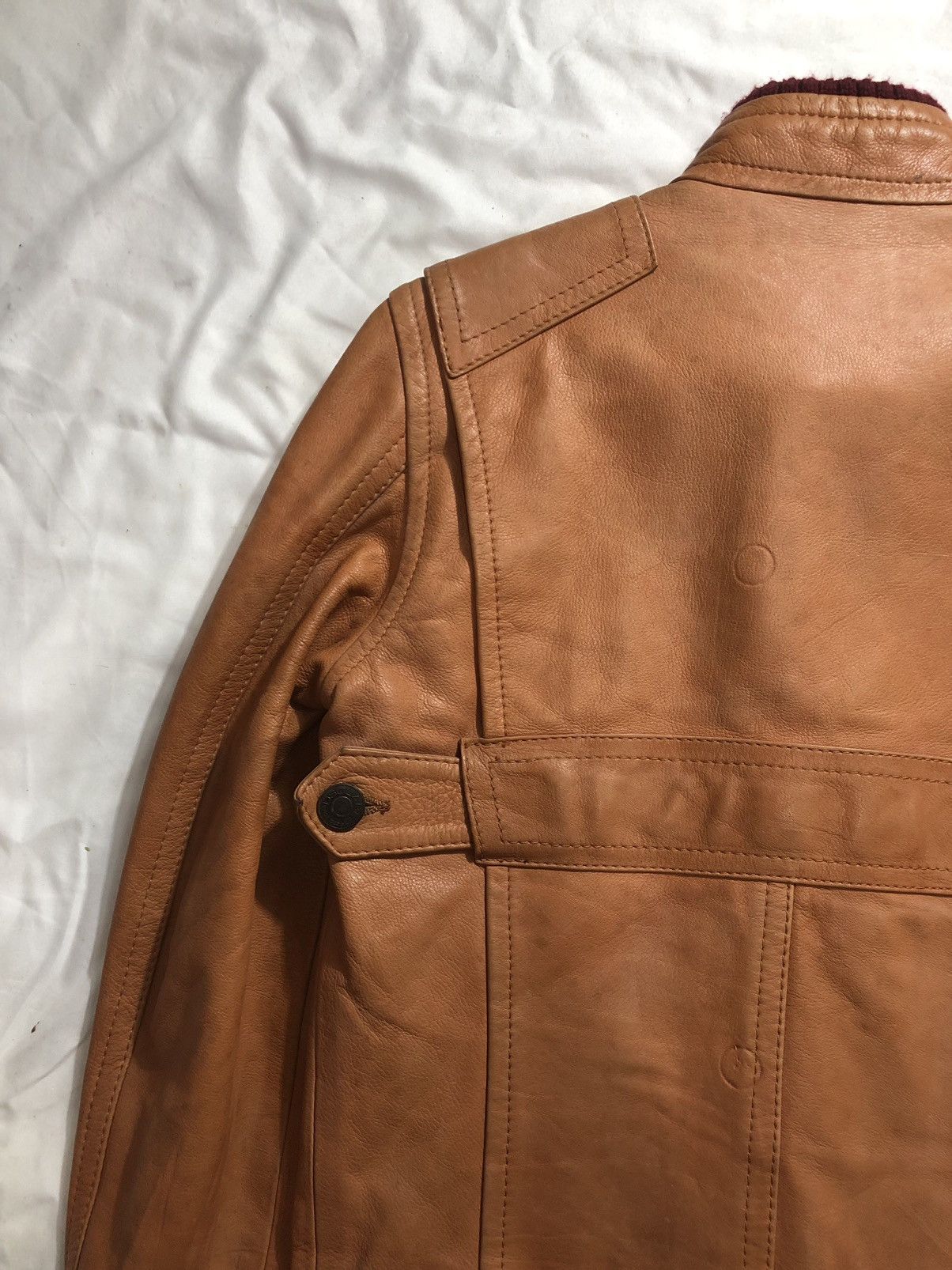 Dsquared2 DSQUARED2 Leather Brown Jacket y2k casual Size US M / EU 48-50 / 2 - 11 Thumbnail