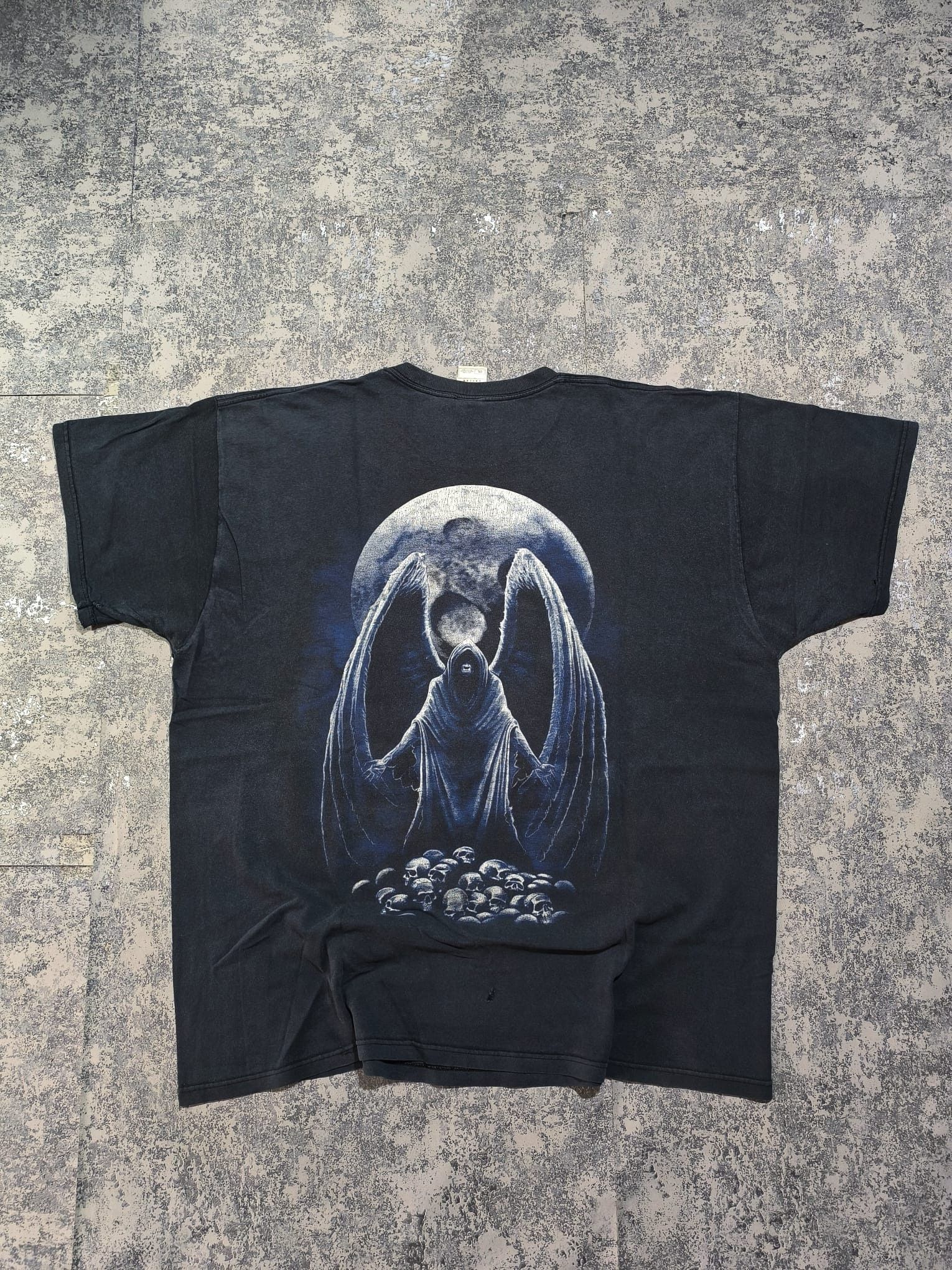 Hysteric Glamour trashed skull vintage tshirt Size US XL / EU 56 / 4 - 2 Thumbnail