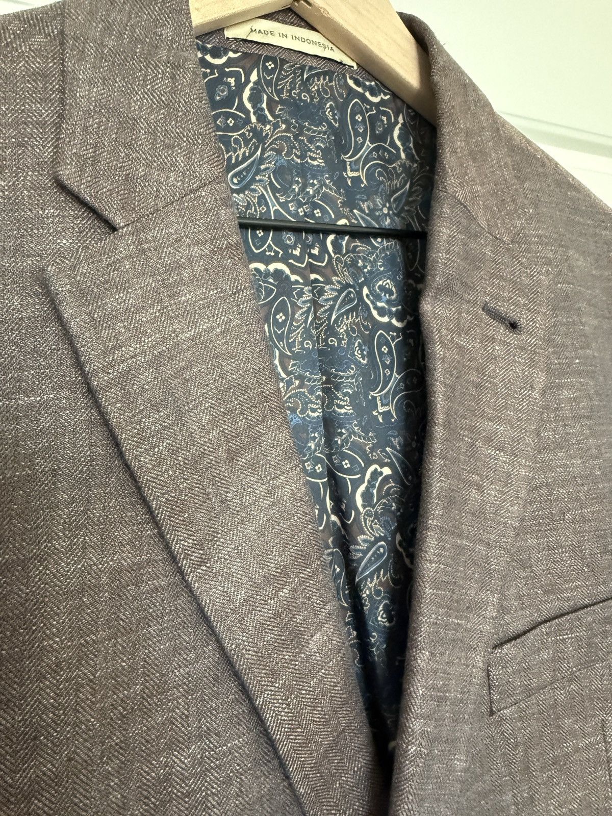 Joseph Abboud Joseph Abboud Slim Fit Blazer Size 44S - 2 Thumbnail