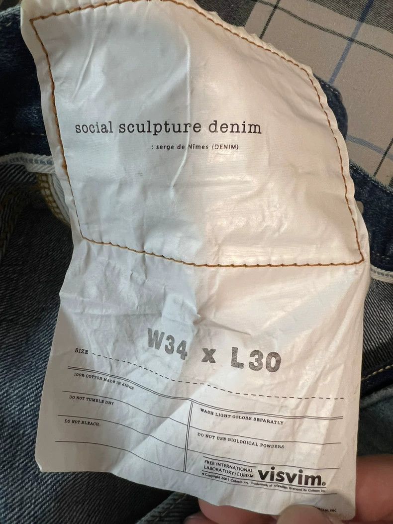 Visvim visvim size w34l30 D12 04 Jeans 2503-Nextarrow Size US 30 / EU 46 - 5 Thumbnail