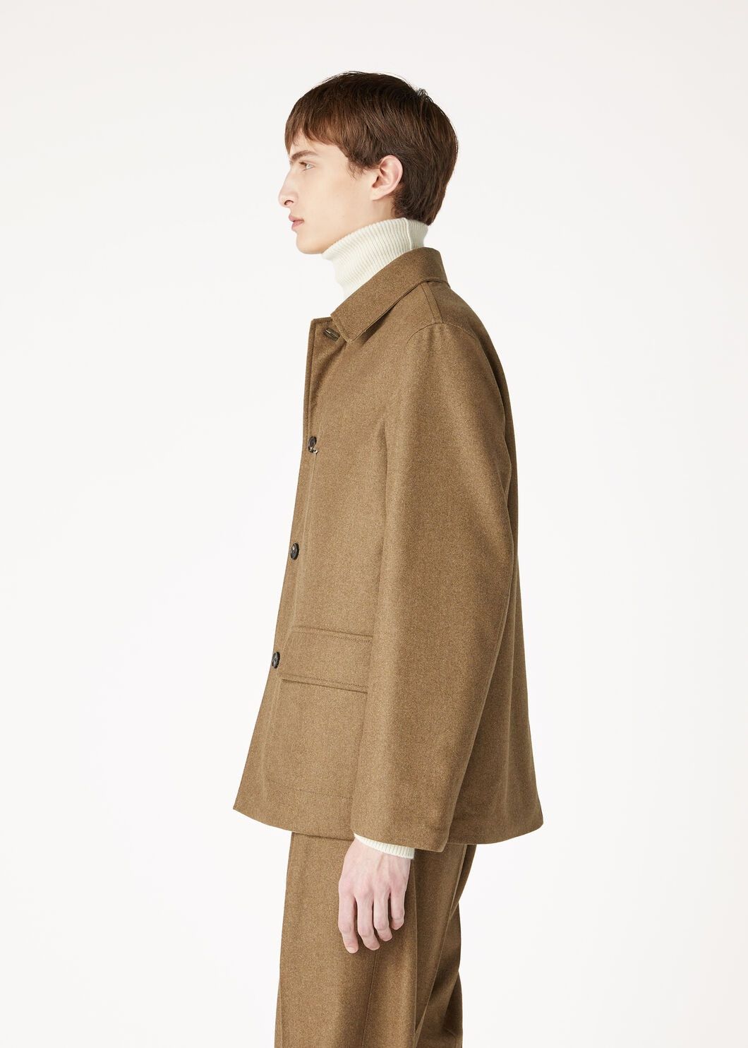 Loro Piana o1w1db10725 FAO3149 Yudaki Caban Coat in Brown Size US S / EU 44-46 / 1 - 3 Thumbnail