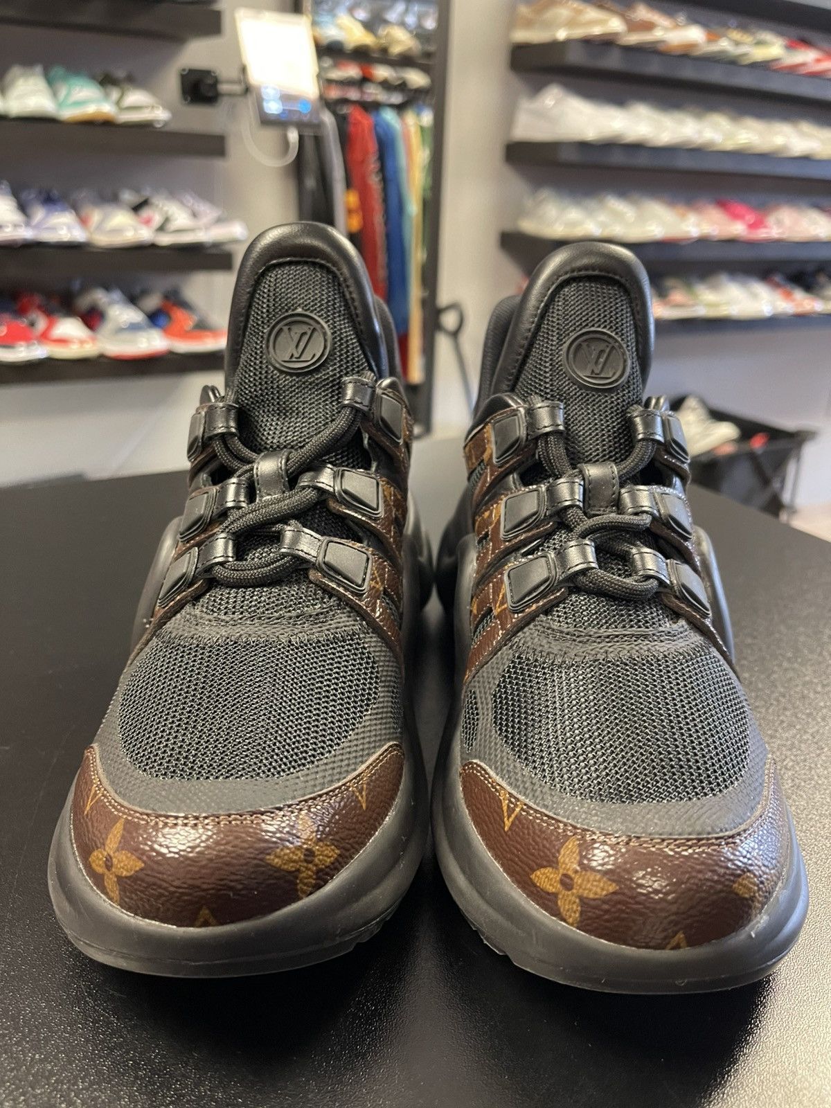 Louis Vuitton Size 7US/37LV - Louis Vuitton LV Archlight Brown/Black Size US 7 / IT 37 - 2 Thumbnail