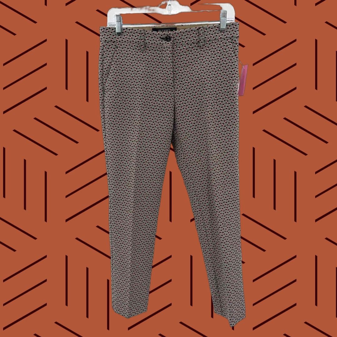 Etro Pre-Owned Etro Black Printed Pants Size 40 Regular Size 27" / US 4 / IT 40 - 1 Thumbnail