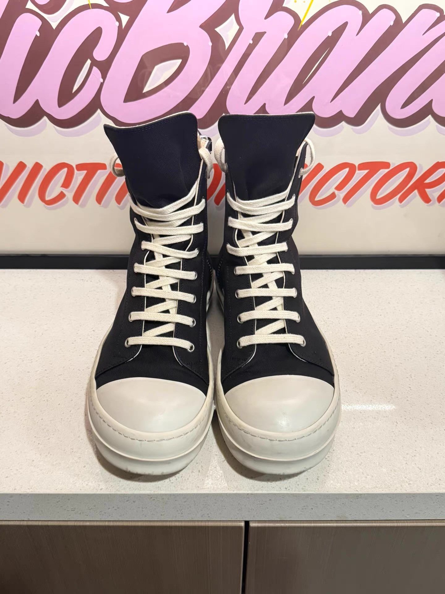 Rick Owens Rick Owens DRKSHDW high-top sneakers Ｑ20 Size US 9 / EU 42 - 2 Thumbnail