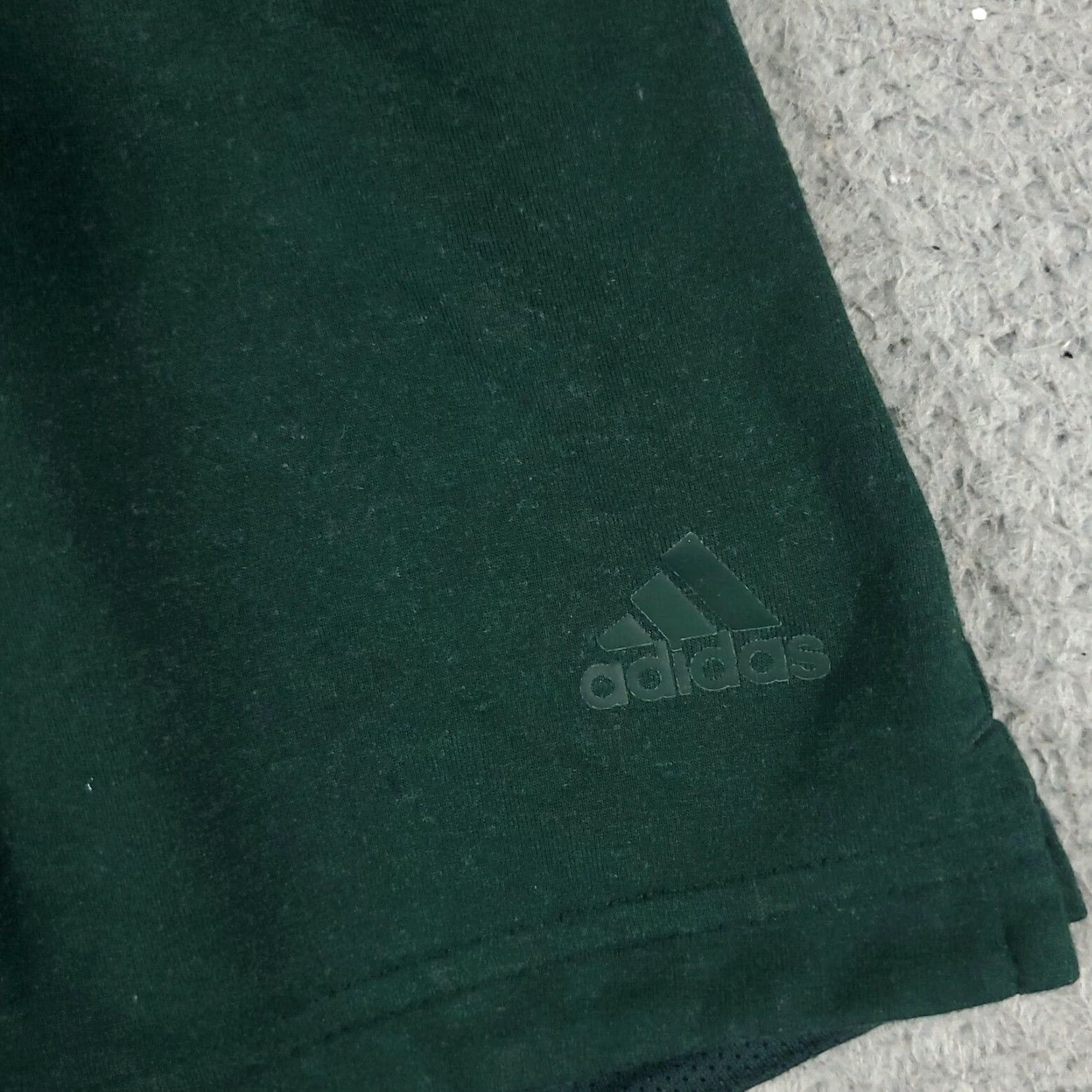 Adidas ADIDAS Shorts Womens XL Green High Waist Athletic Running Jogging Training Size 40" / US 18 - 2 Thumbnail