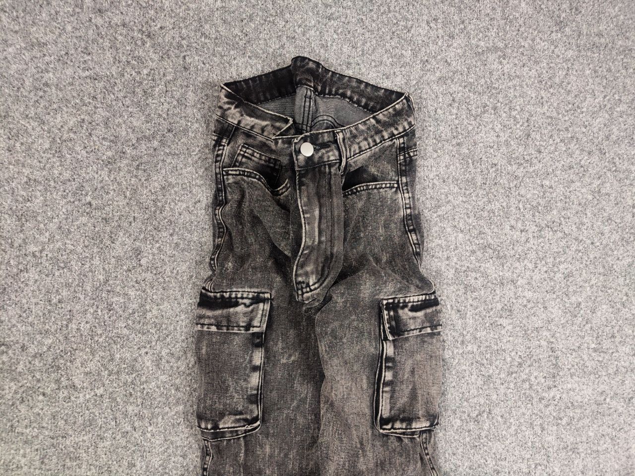 If Six Was Nine Baggy Faded Cargo If Six Was Nine Style Parachute Y2K Pants Size US 31 - 4 Thumbnail