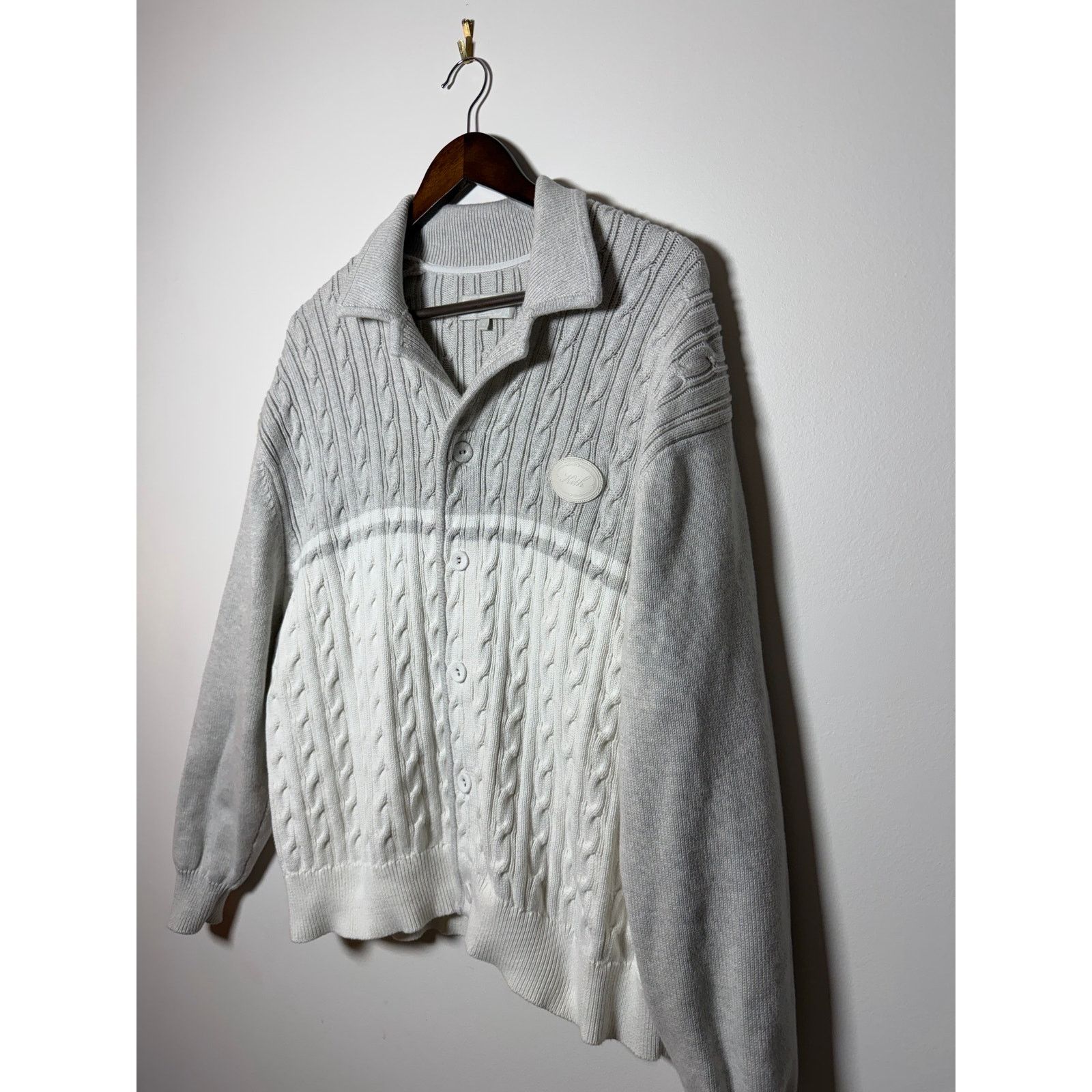 Kith Kith Abram Cardigan Light Heather Grey Size US M / EU 48-50 / 2 - 2 Thumbnail