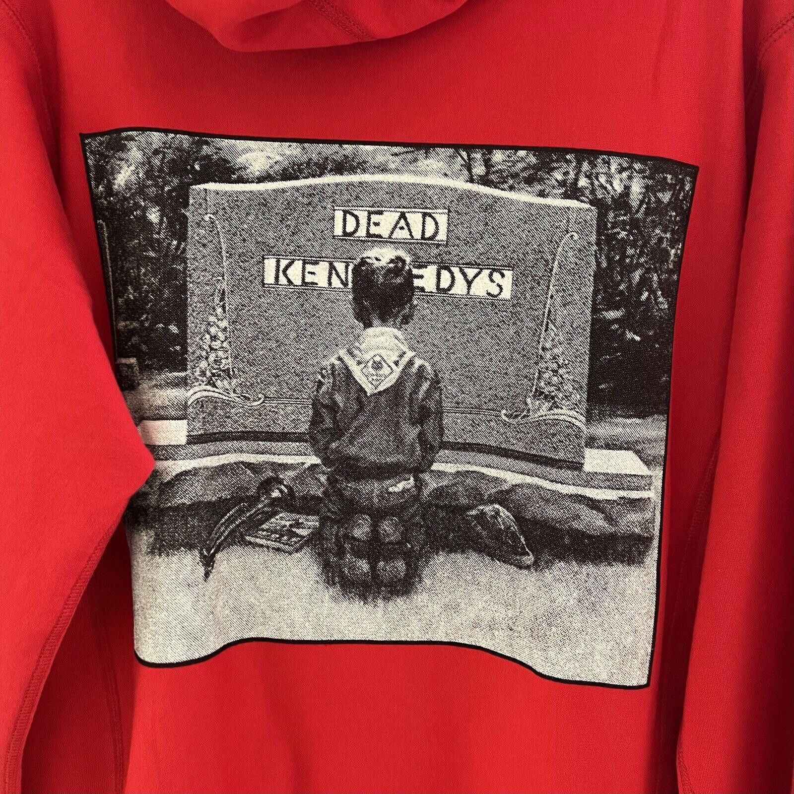 Supreme SS14 Supreme Dead Kennedys Grave Hoodie Hooded Sweatshirt Size US S / EU 44-46 / 1 - 1 Thumbnail
