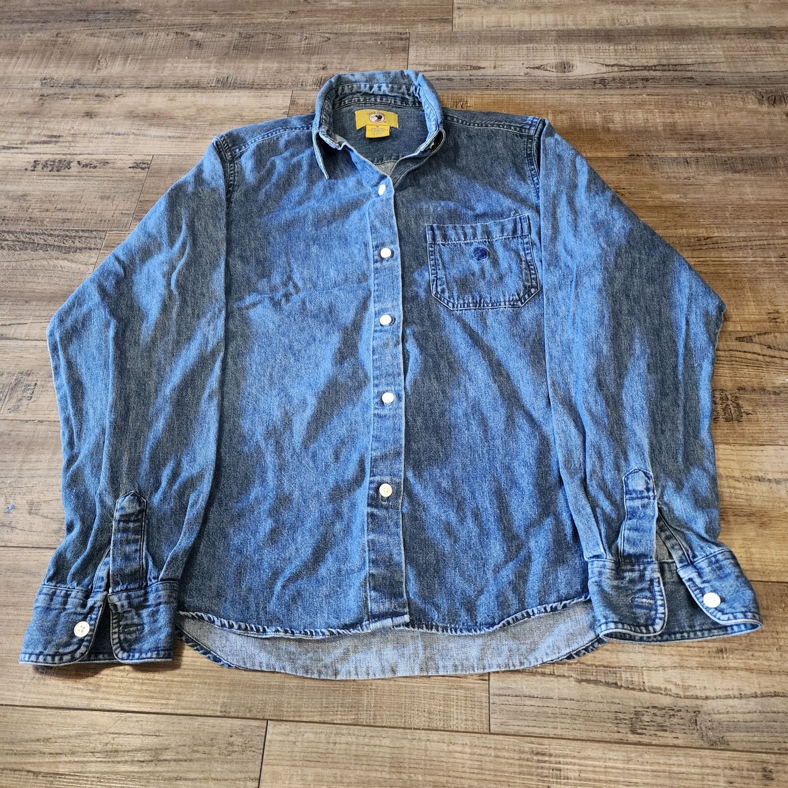 Duck Head Vintage Duck Head denim button up shirt size 9 Womens 2410 Size M / US 6-8 / IT 42-44 - 1 Thumbnail