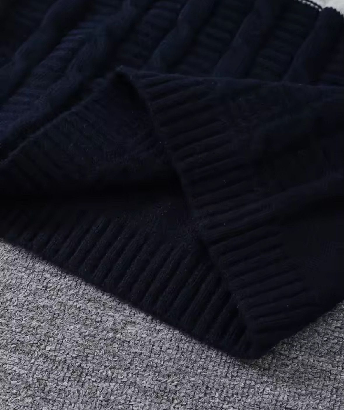 Other Streetwear Striped Hemp Straw Sweater Jacquard Knitwear Size US M / EU 48-50 / 2 - 4 Thumbnail