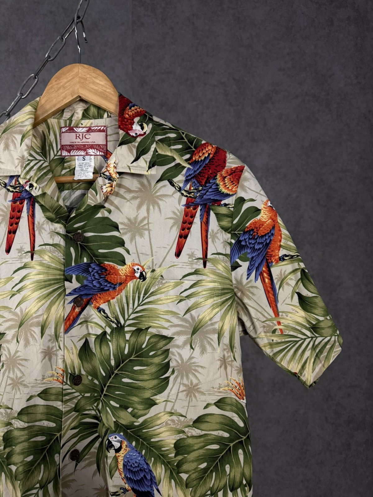 Vintage Hawaiian crazy art vintage made in USA shirt Size US S / EU 44-46 / 1 - 2 Thumbnail