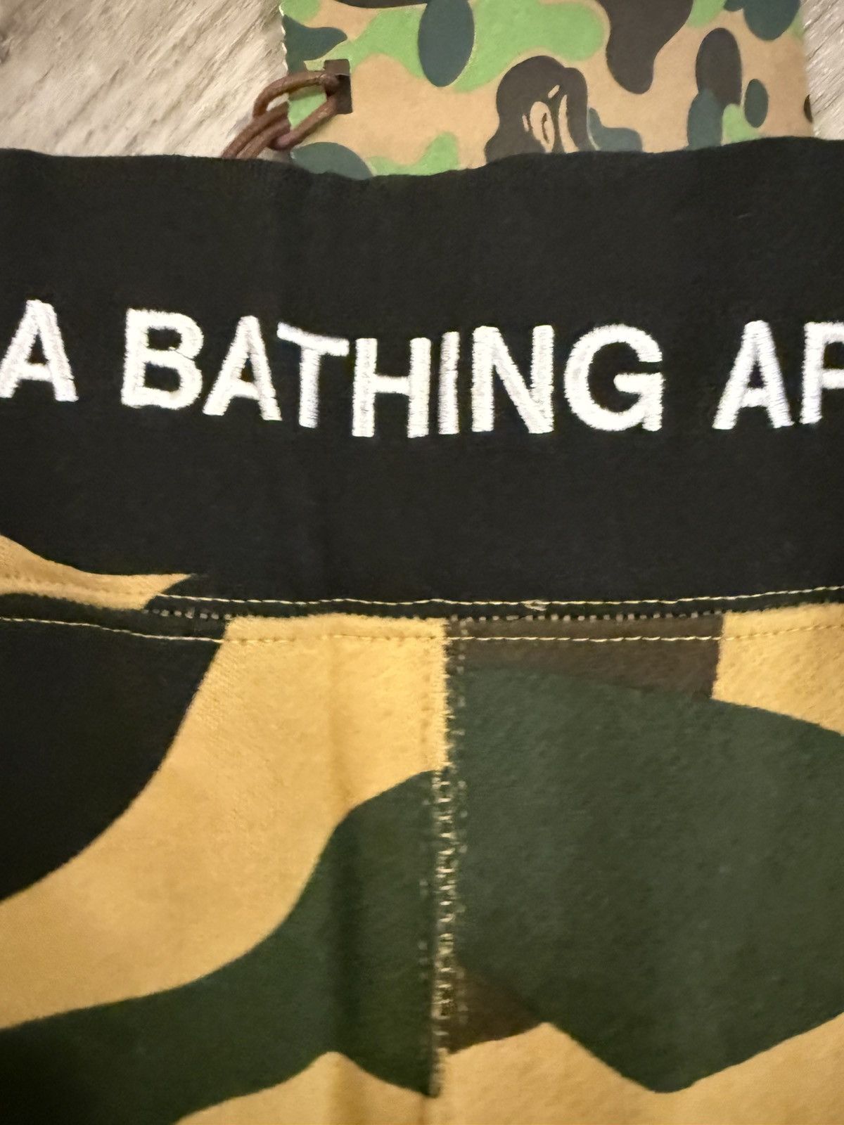 Bape Bape yellow first camo shorts Size US 34 / EU 50 - 3 Thumbnail